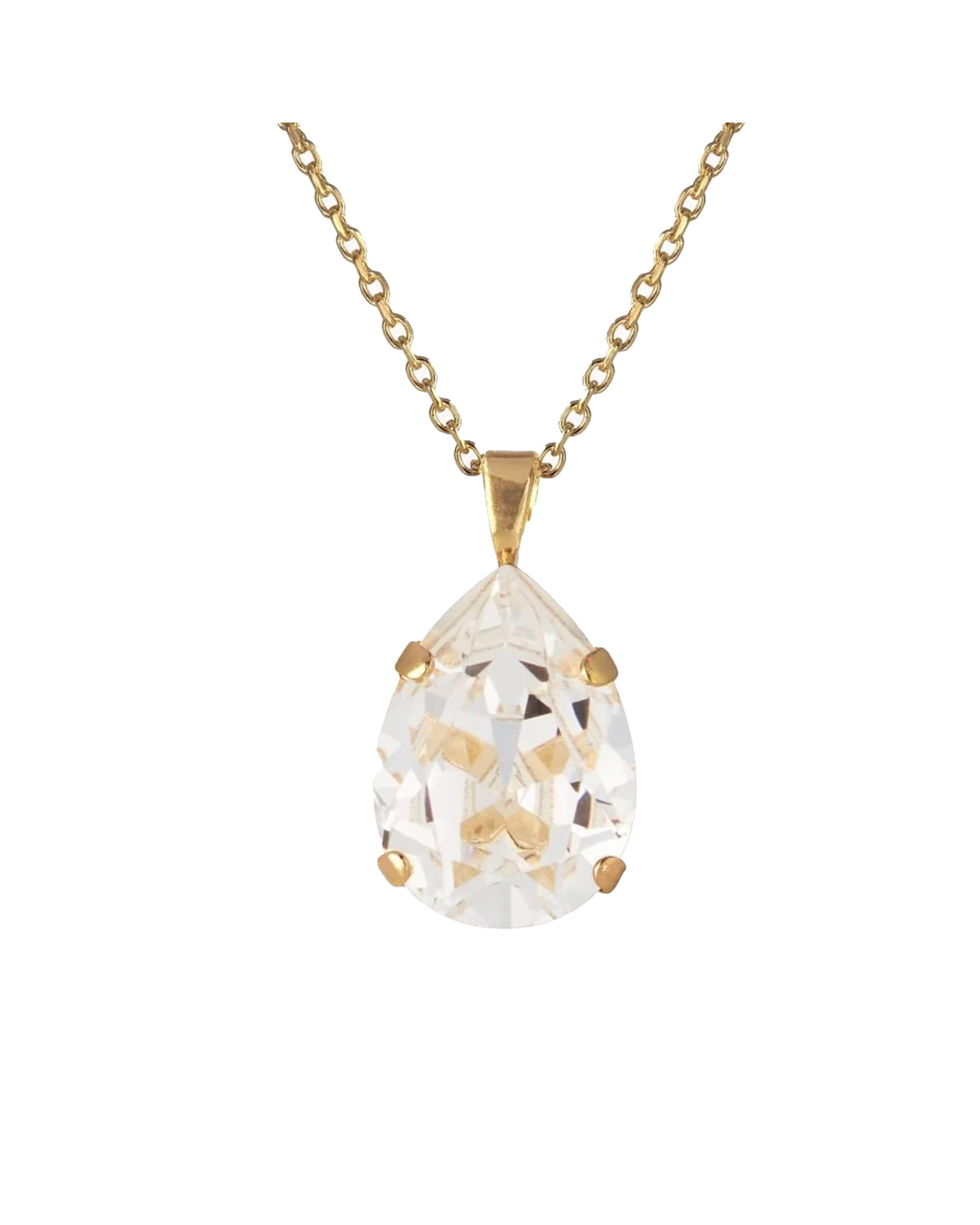 Mini Drop halsband crystal