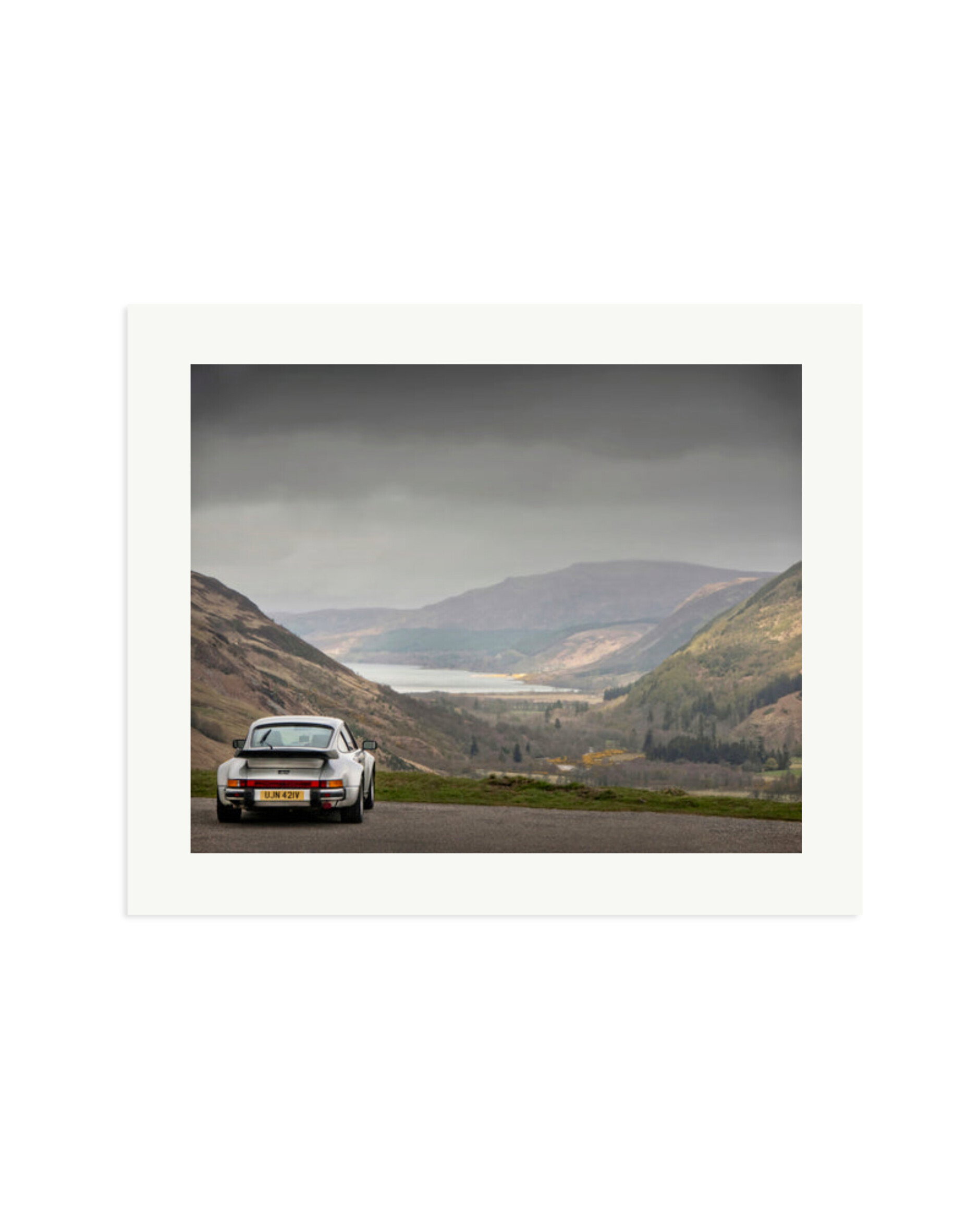 Porsche 911 Turbo Print Only / Large