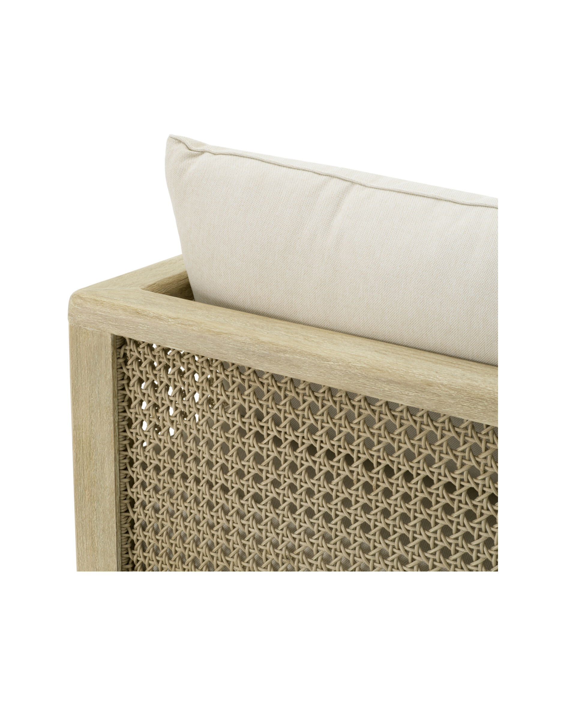 Julian fåtölj viola sand