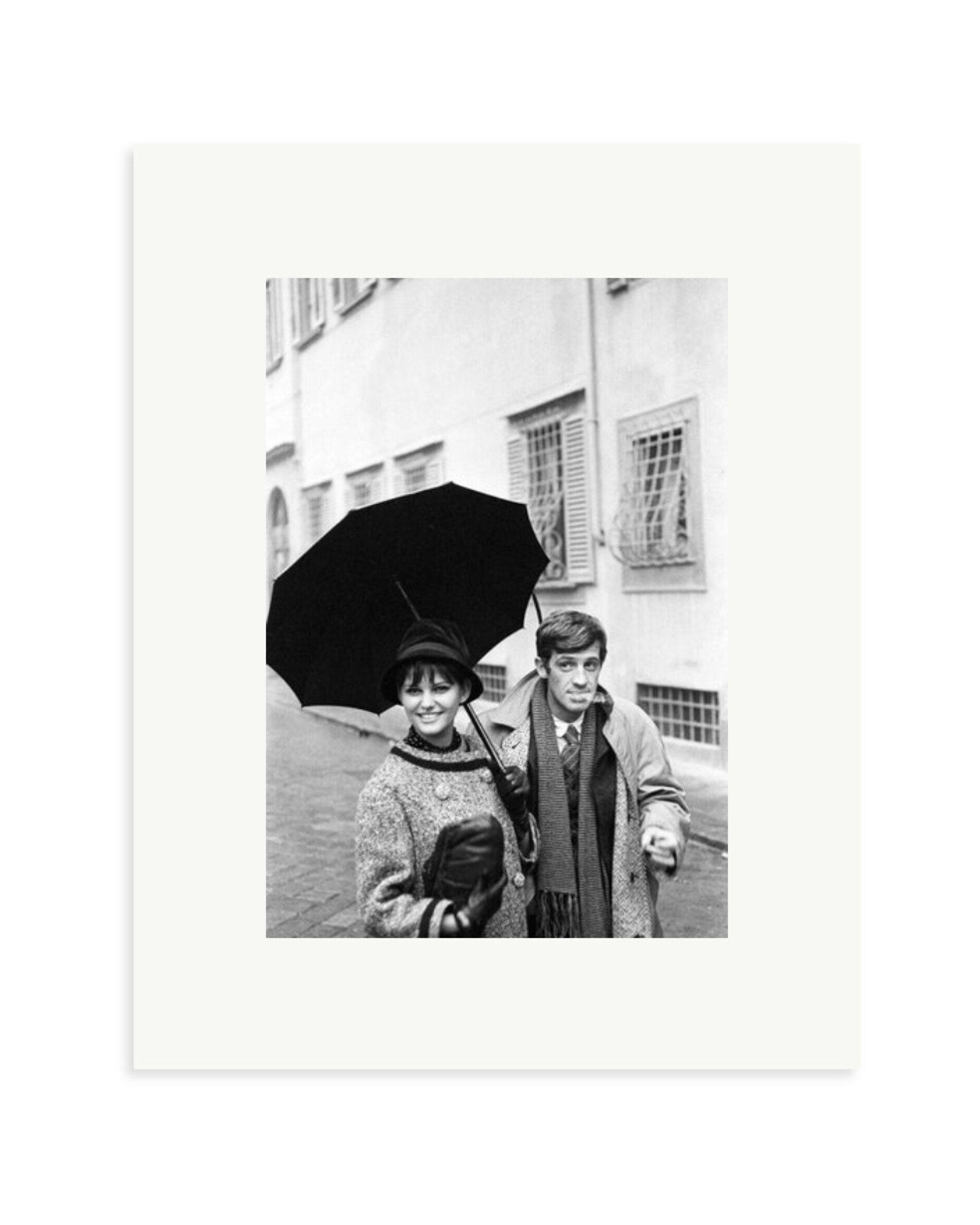 Claudia Cardinale and Jean Paul Belmondo Print Only / Small
