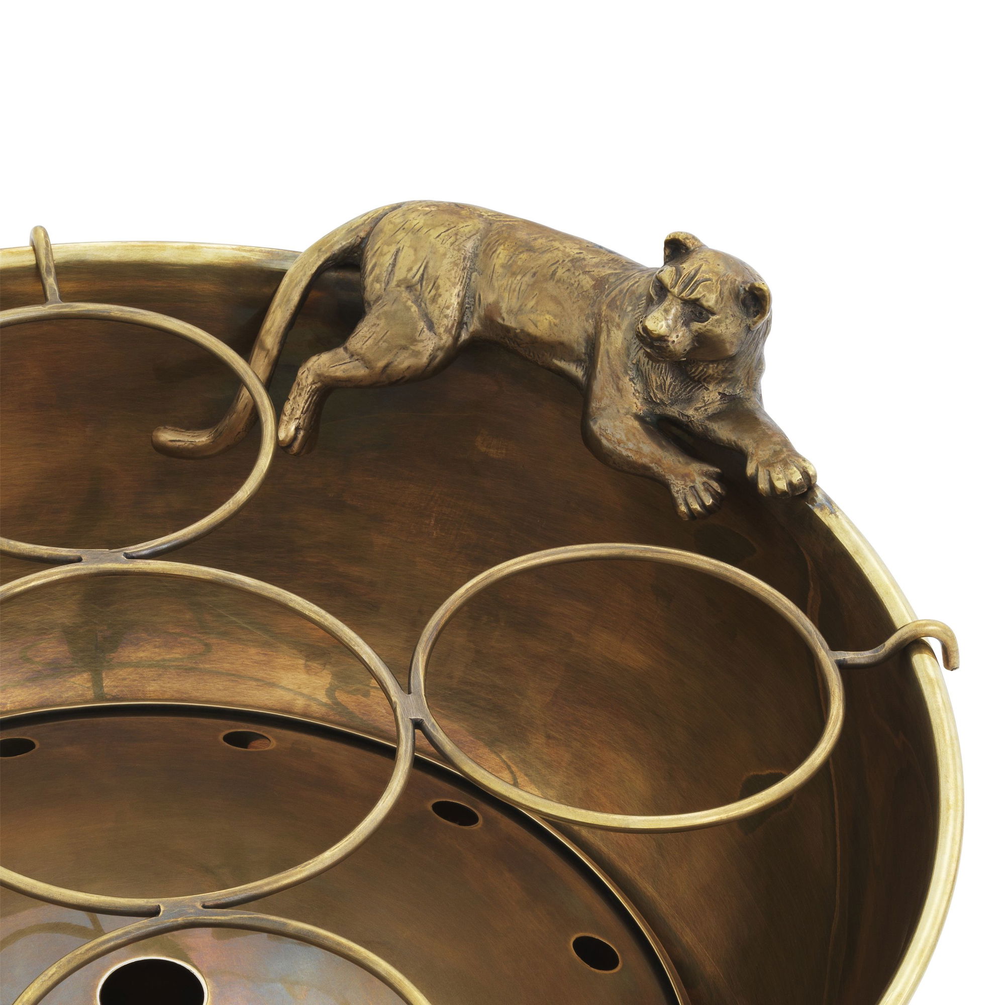 Jordan champagnekylare vintage mässing