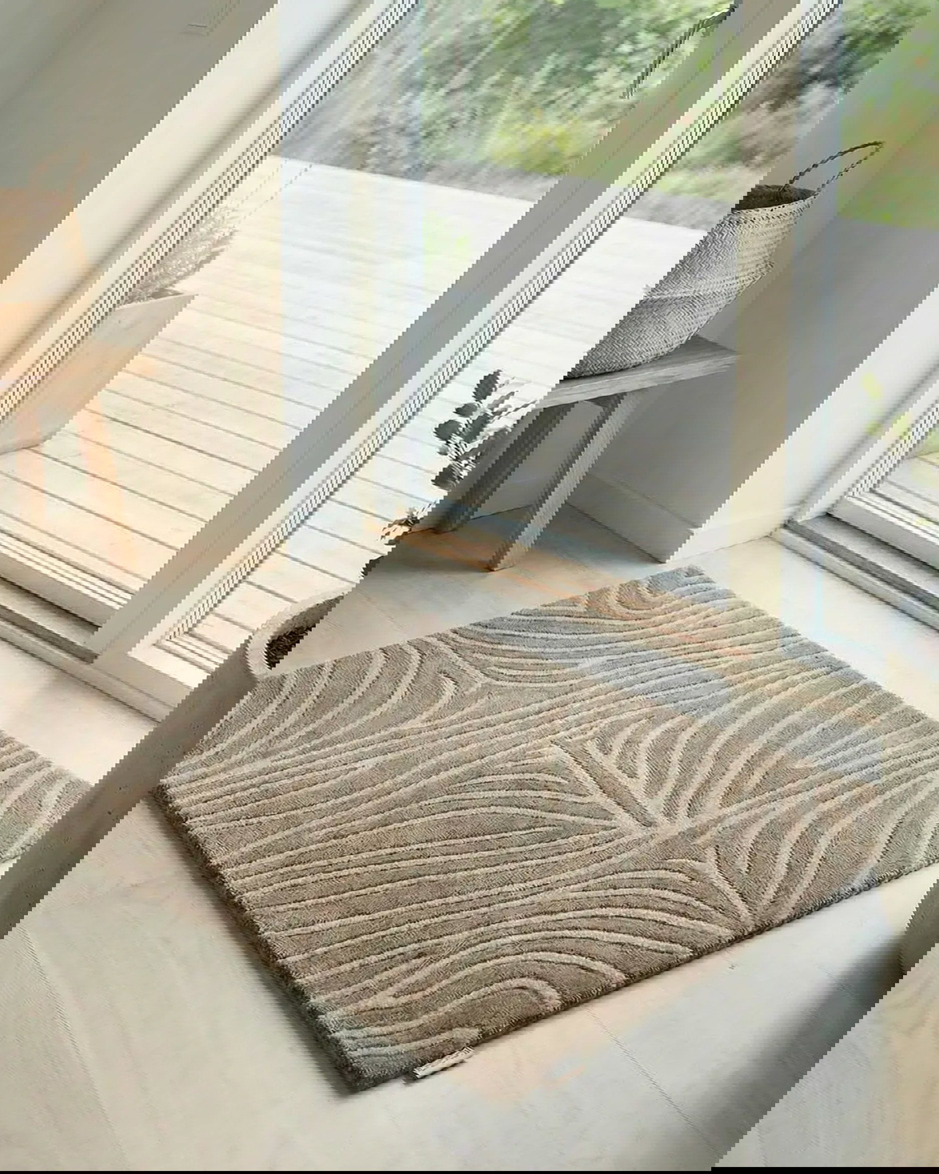 Zebra dörrmatta mocca