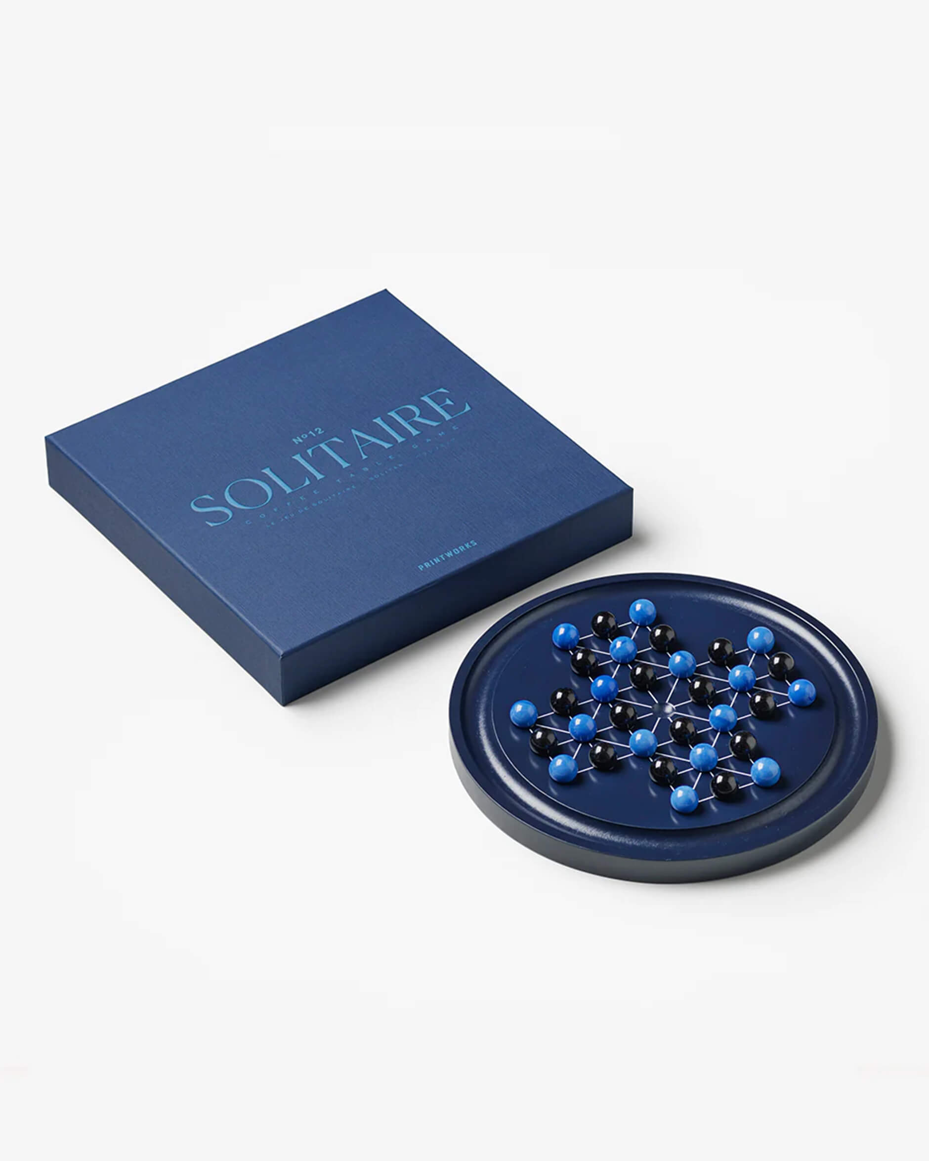 Classic solitaire blå
