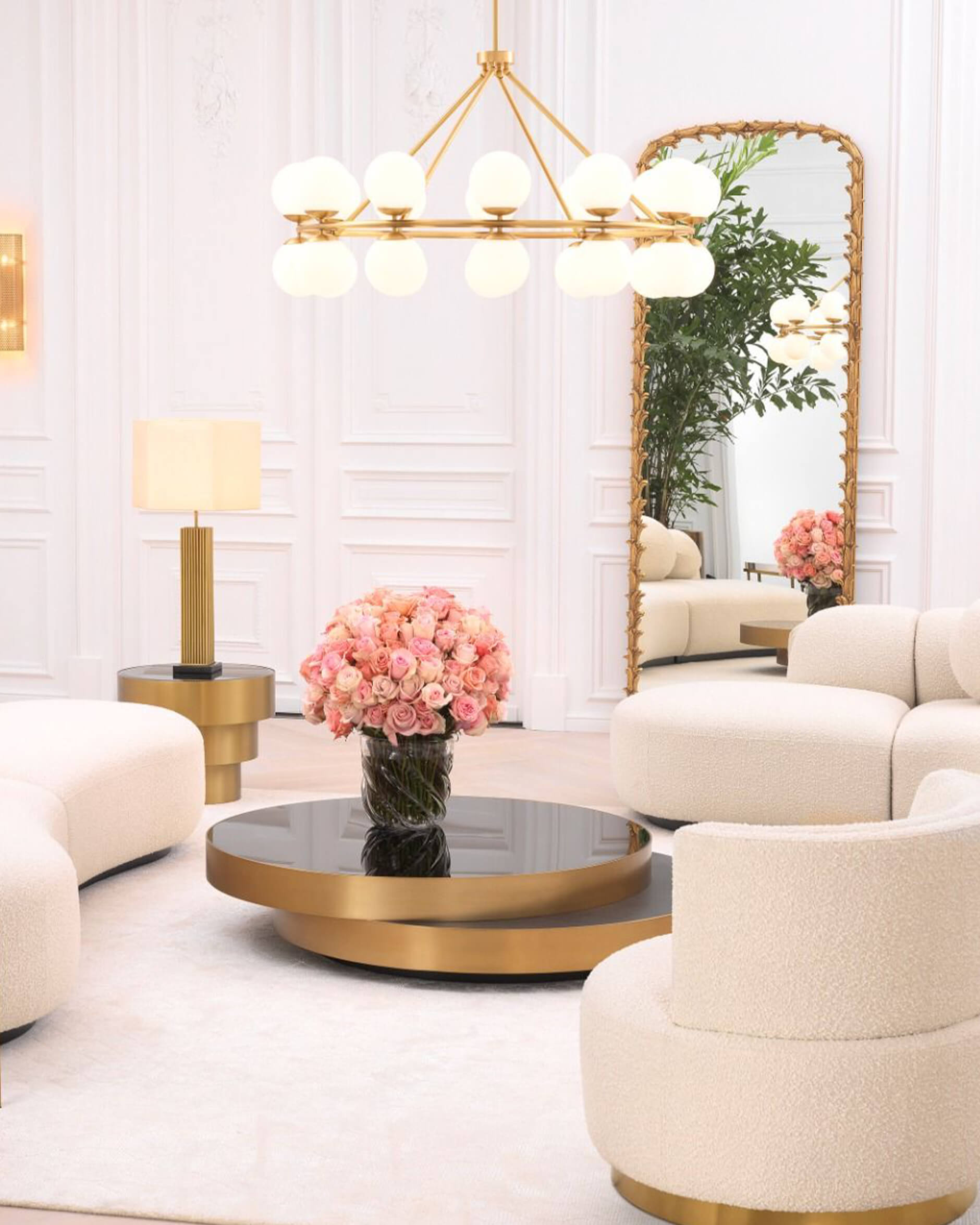 Hutchinson kattokruunu messinki OUTLET