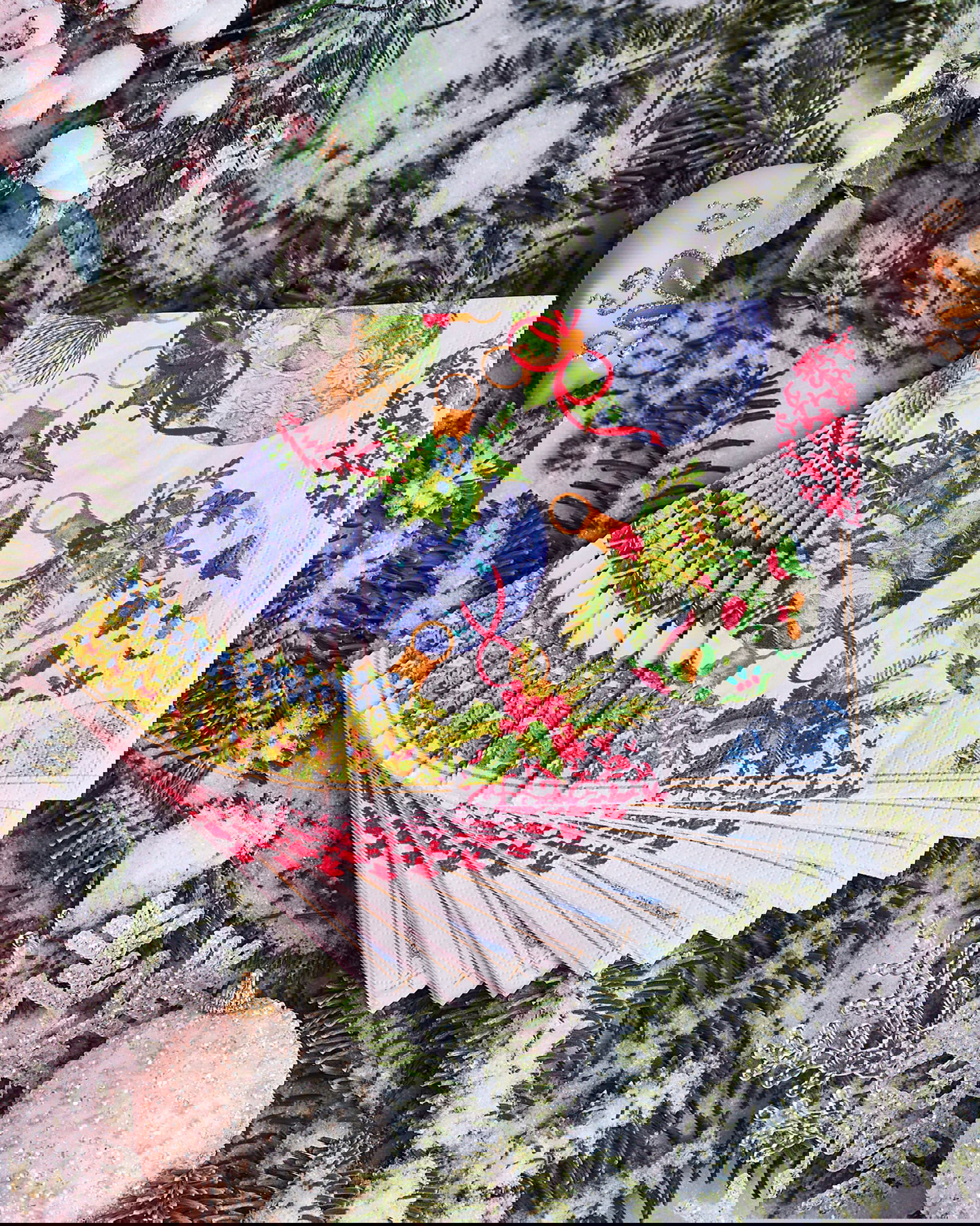 Baubles Christmas Napkins 20-pack