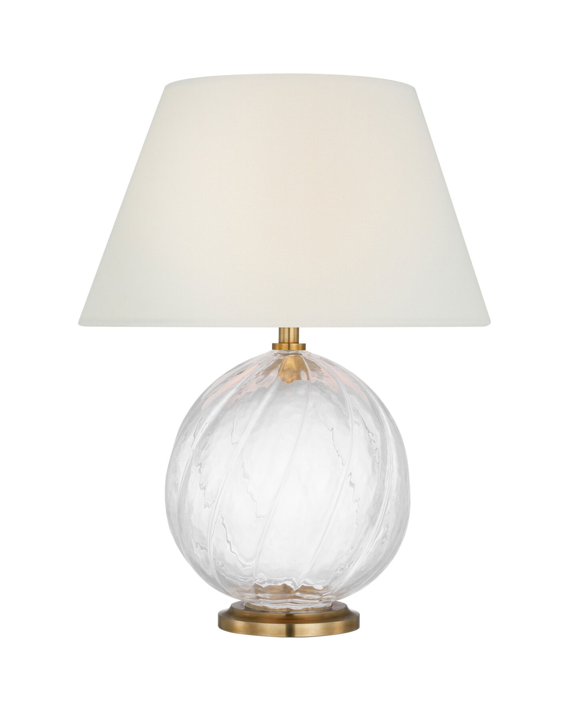 Talia 13" bordslampa sladdlös klarglas