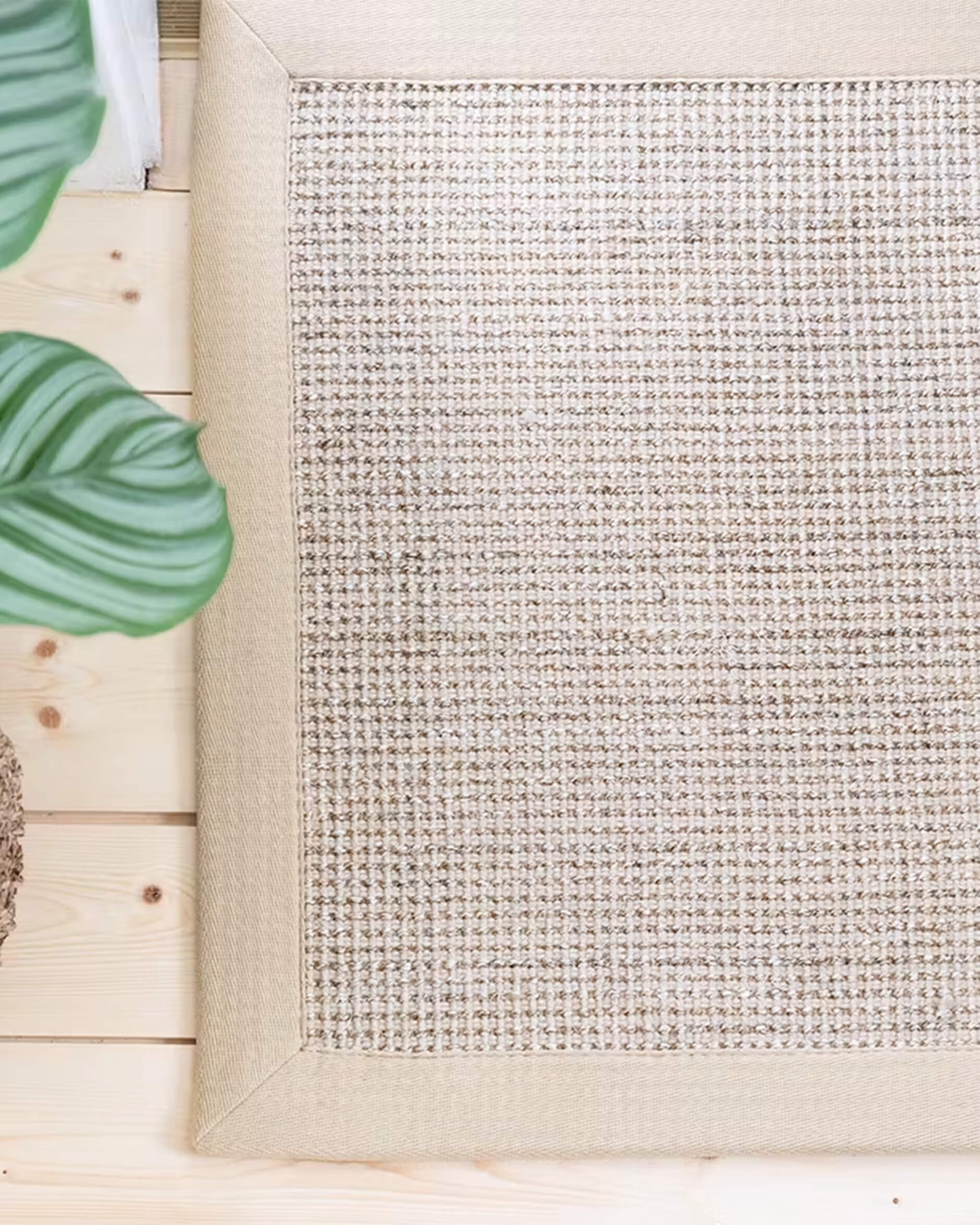 Linie dörrmatta linne