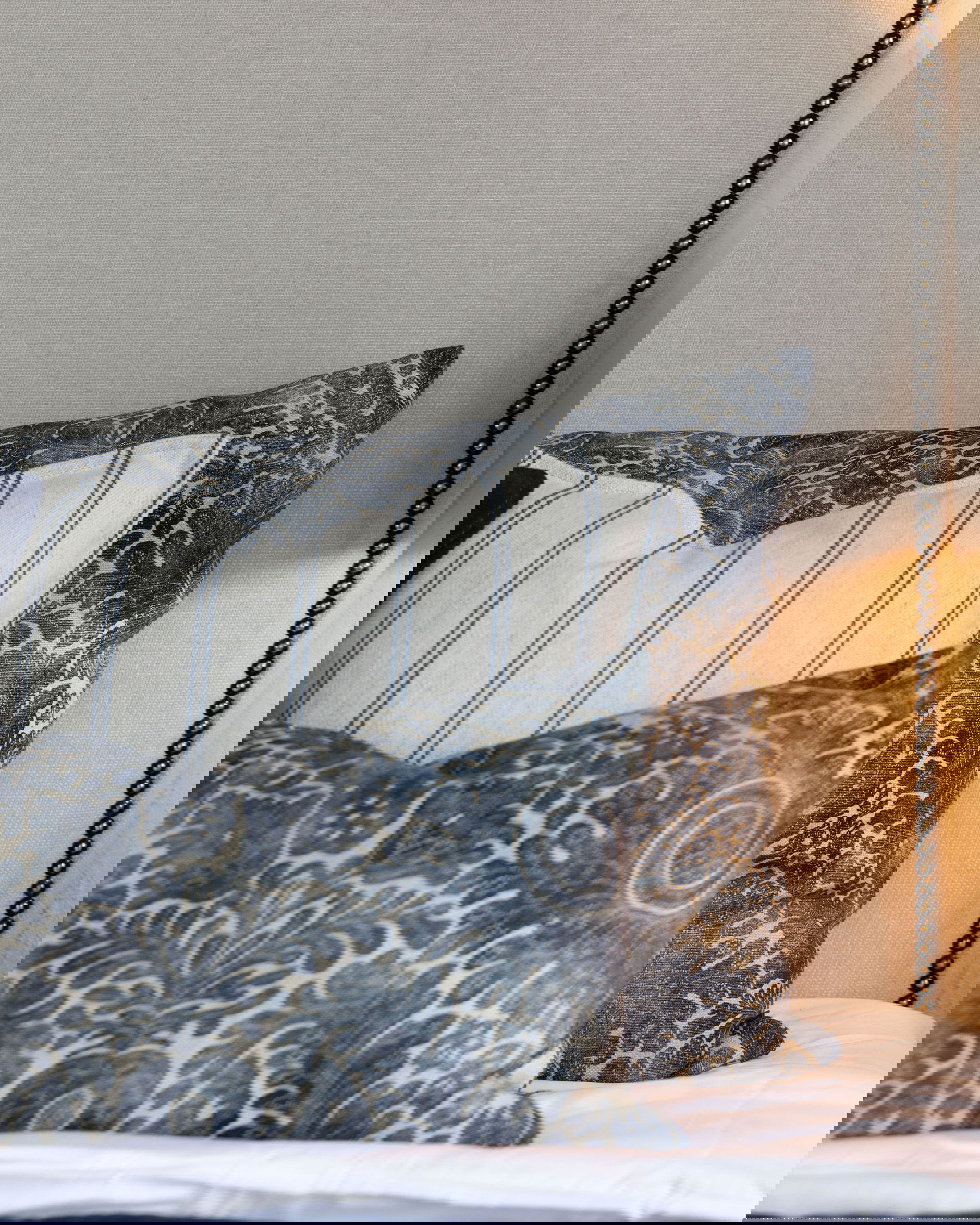 Medina Kissenhülle Flower Indigo