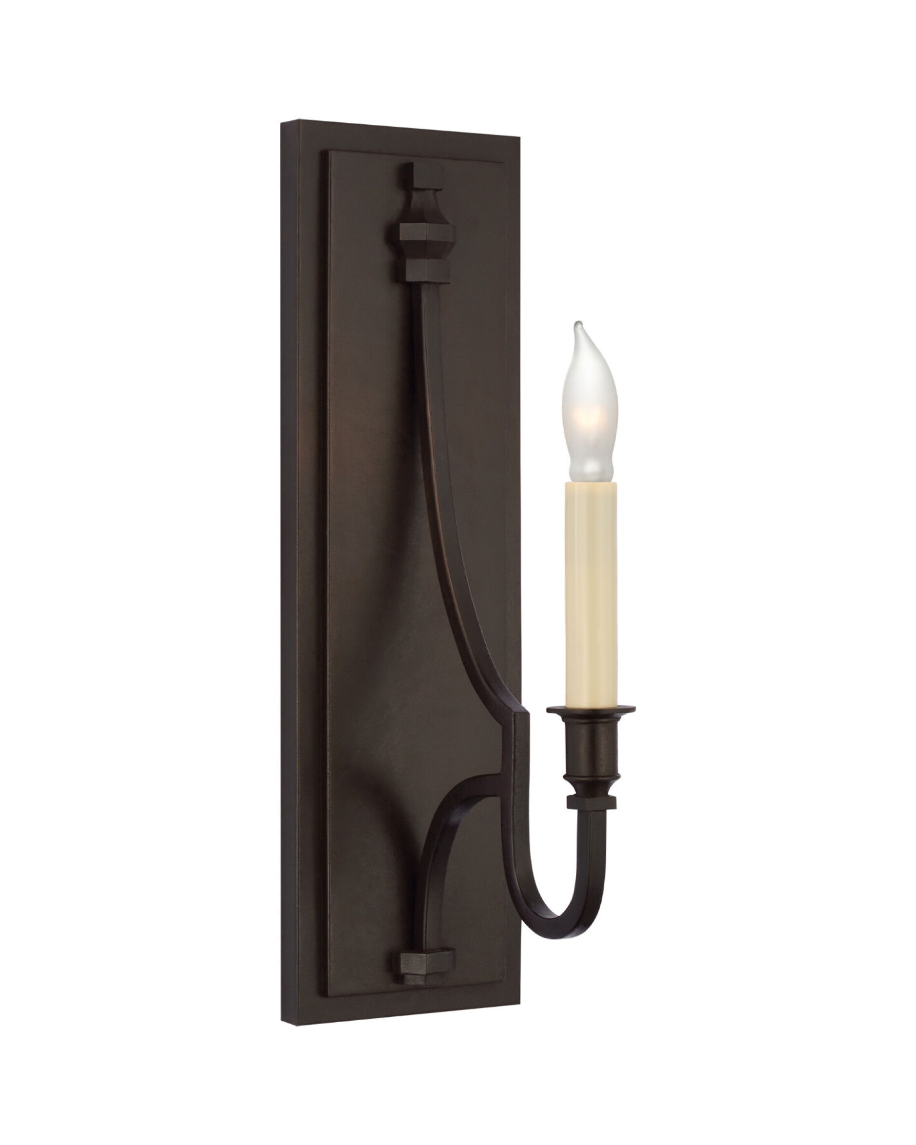 Mykonos vägglampa svart