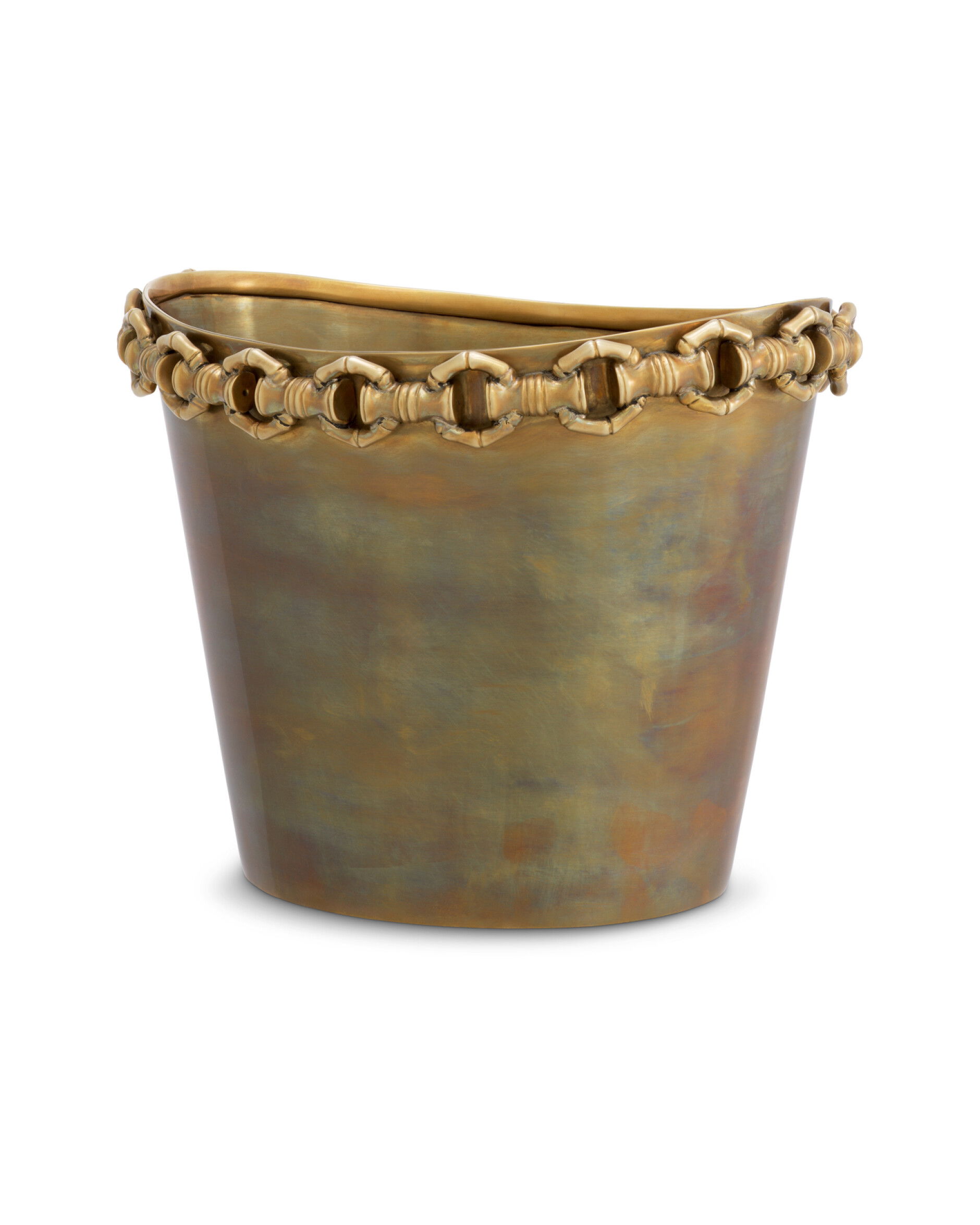 Clementine vinkylare vintage mässing