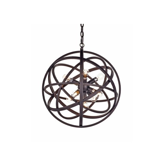 Black - Nest Ceiling Lamp Brass