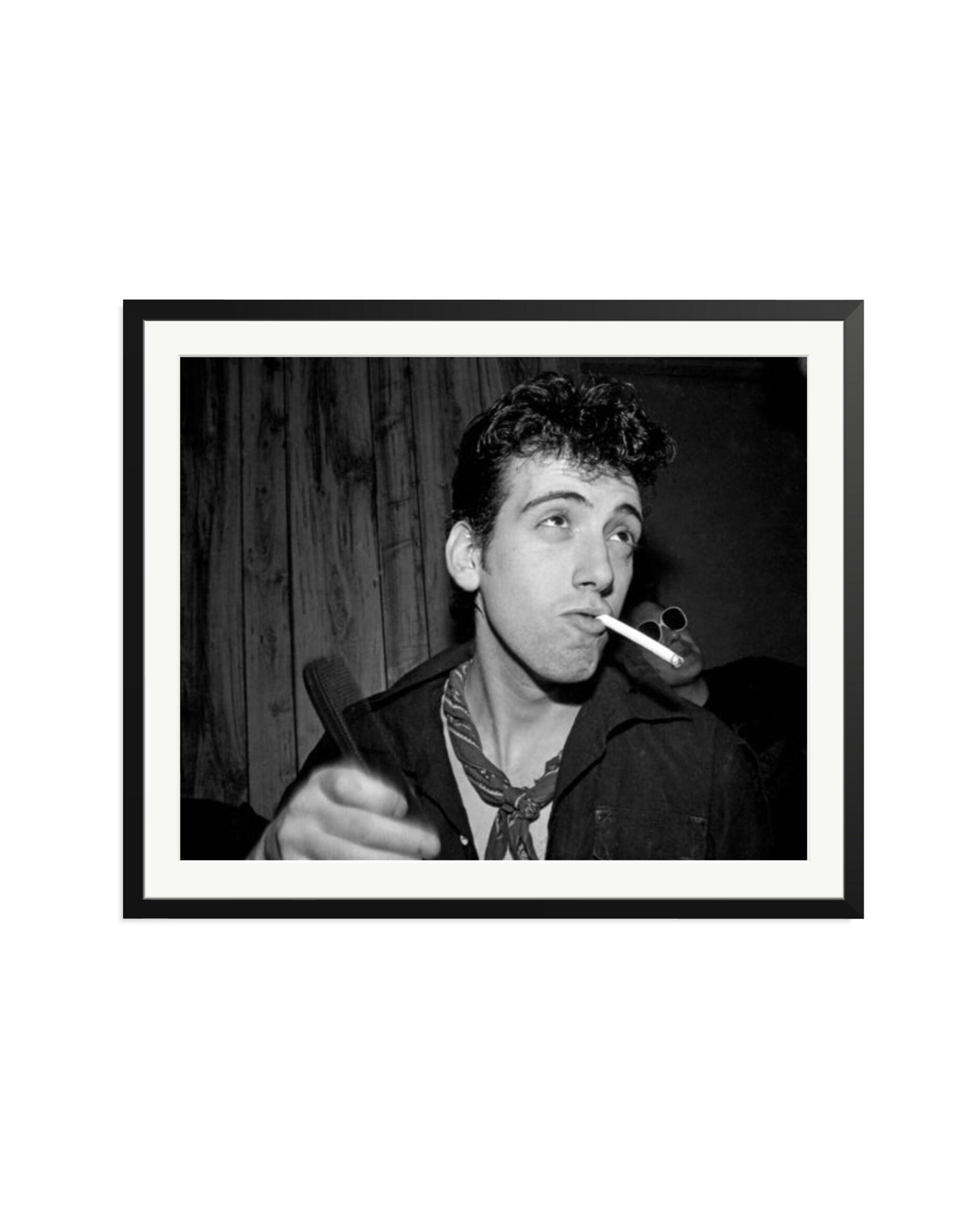 Mick Jones of The Clash Backstage 1979 Black / XXL
