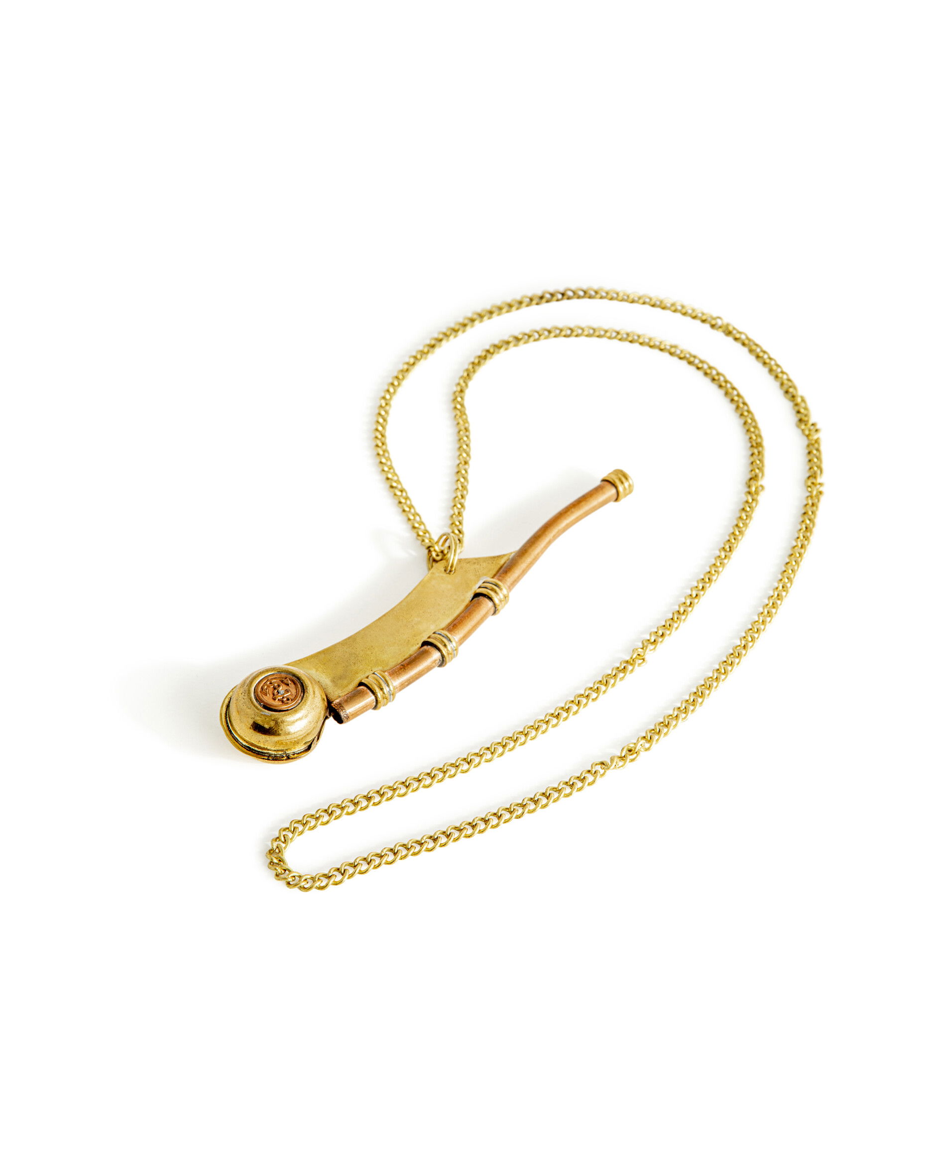 Båtsmans visselpipa guld