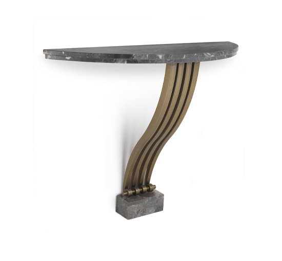 null - Renaissance Console Table Marble / Grey