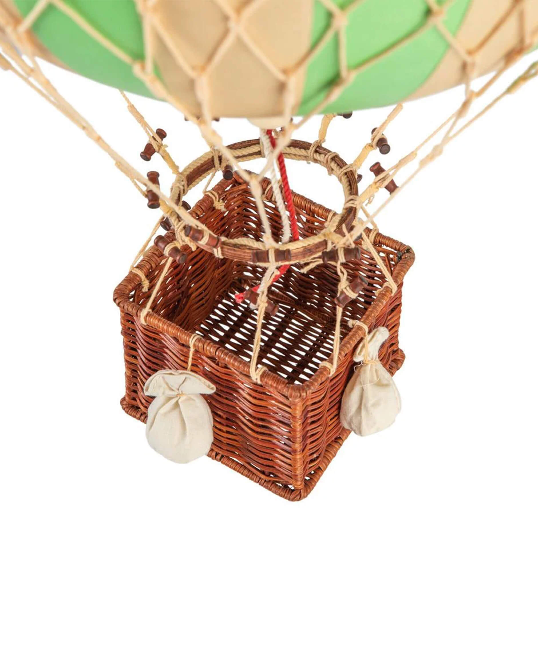 Jules Verne luftballong grön