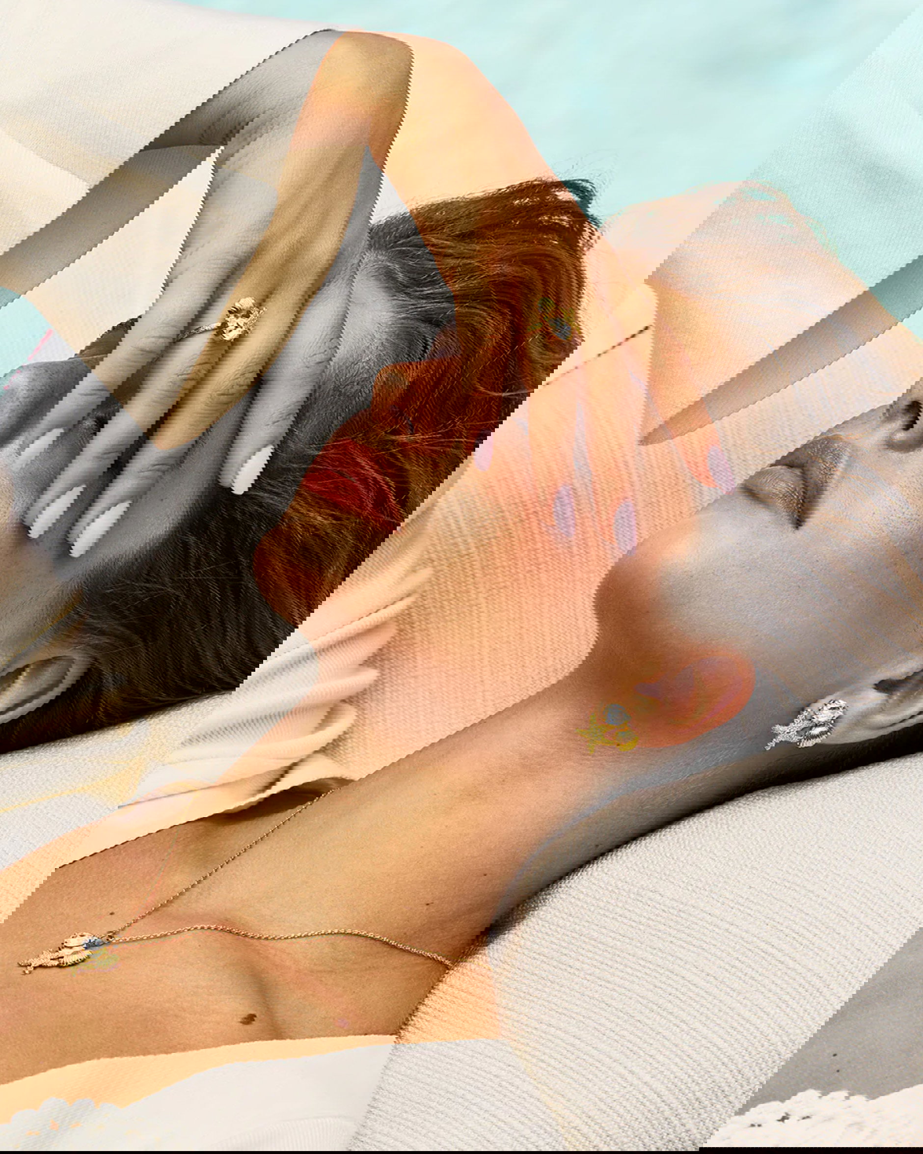 Seascape Crystal Earrings