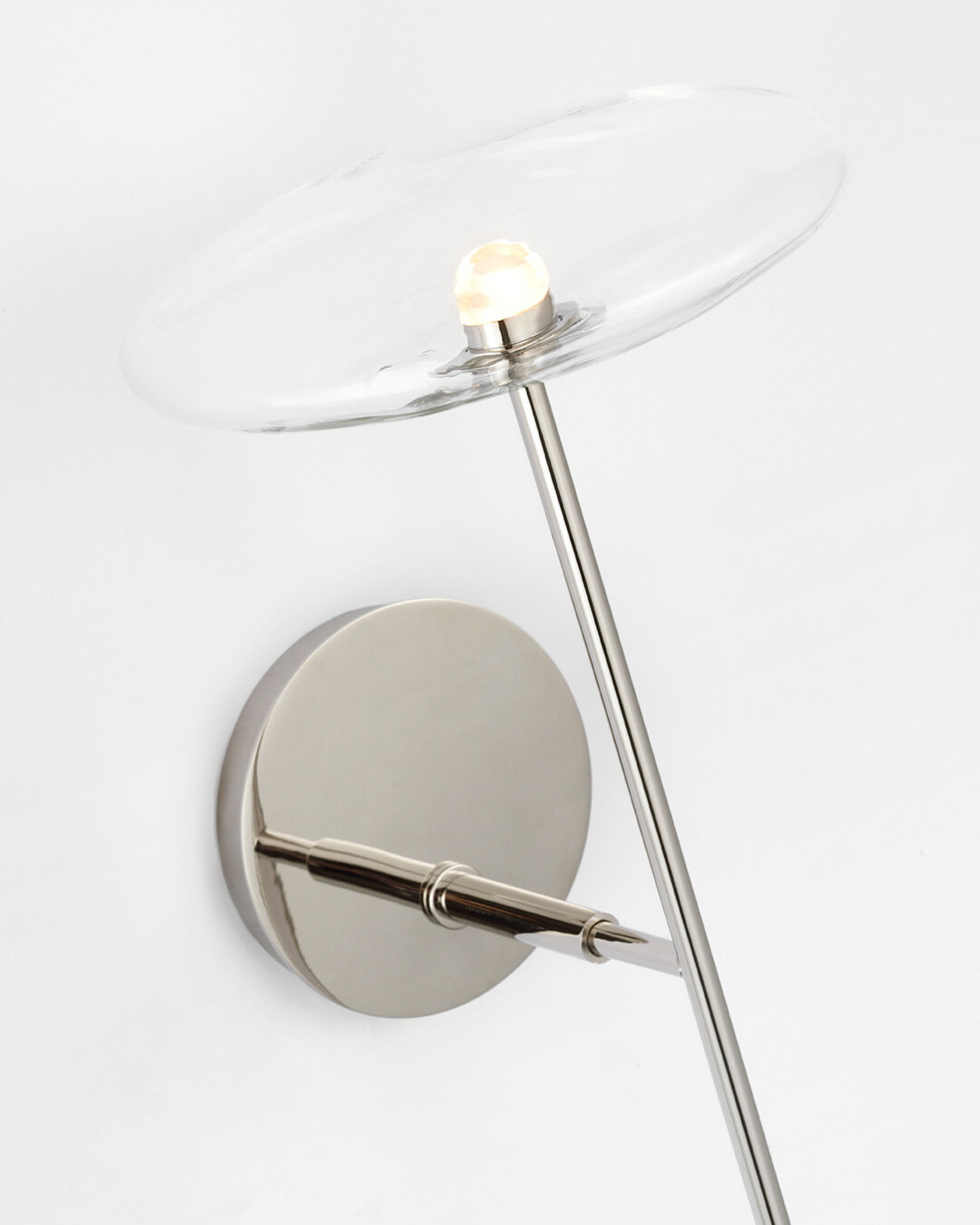 Calvino Tail vägglampa nickel