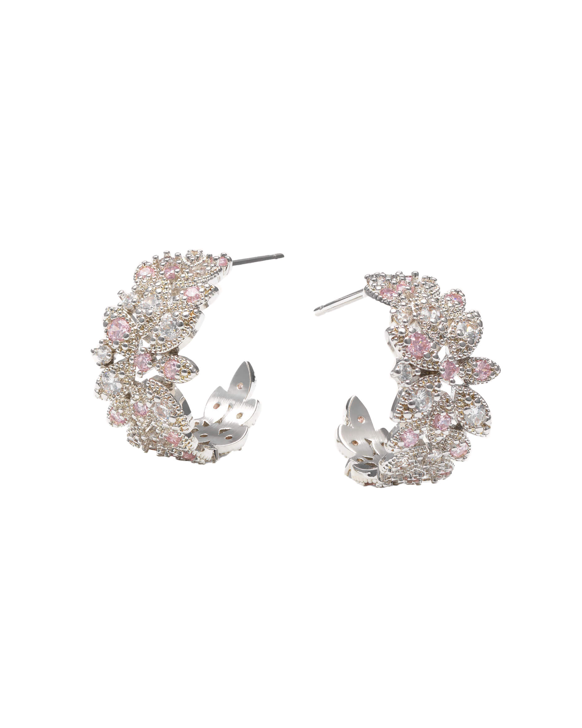 Laurel hoops örhängen silver