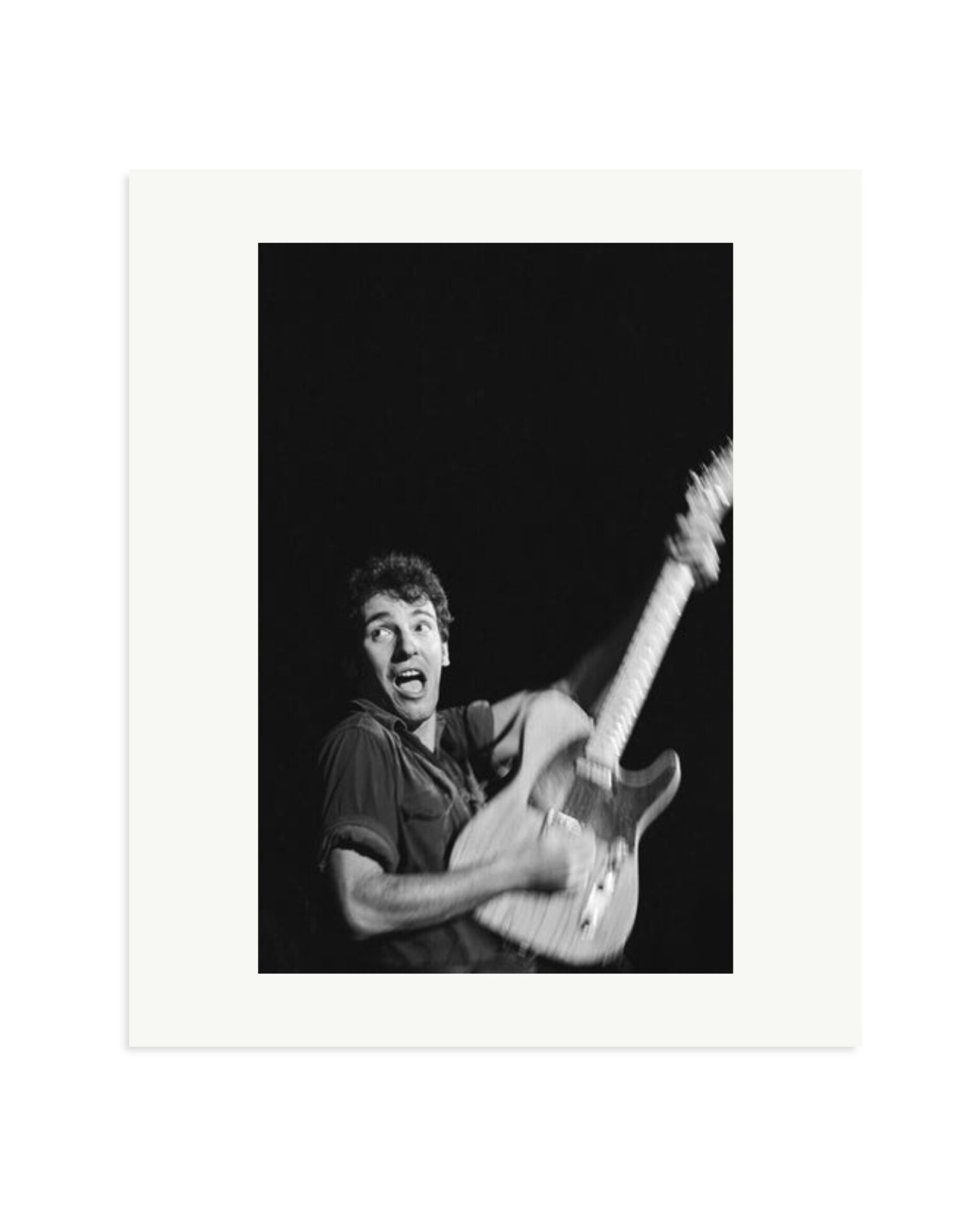 70s Bruce Springsteen Print Only / Large