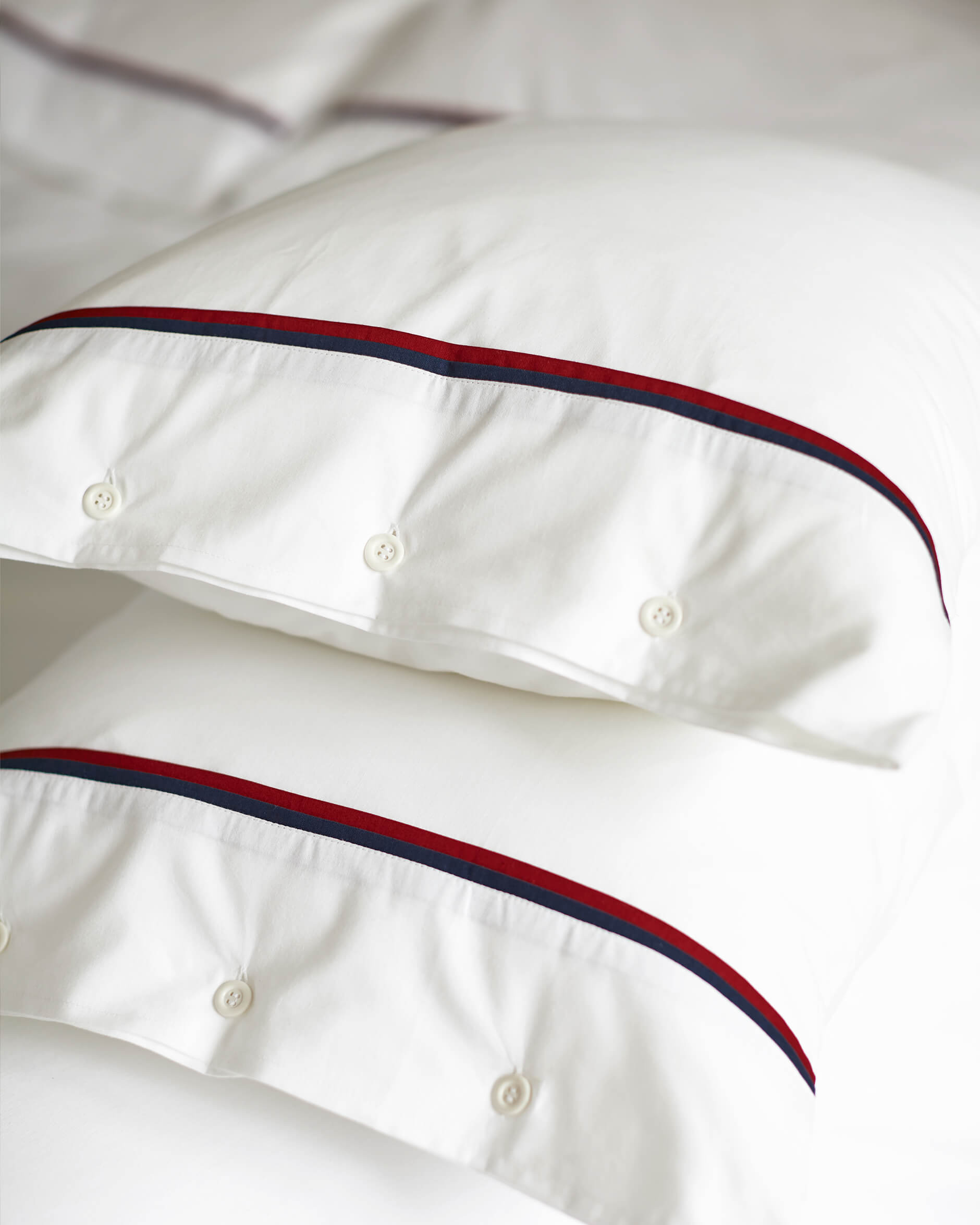 Nantucket kussensloop wit 2-pack