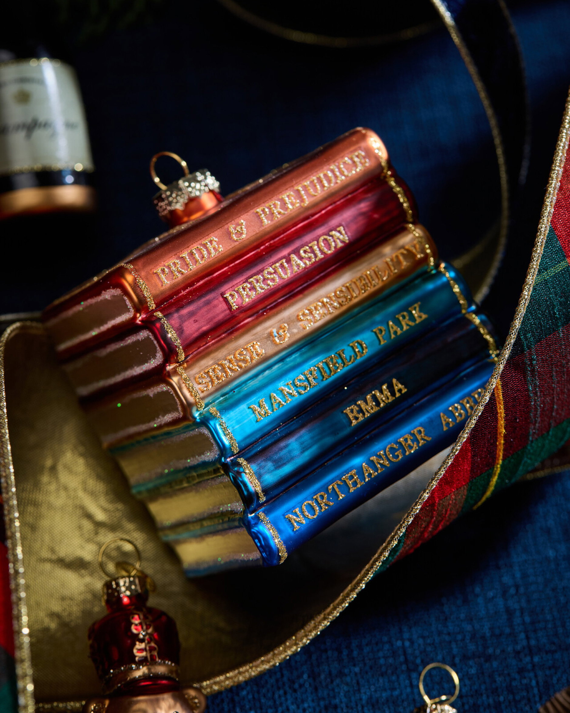 Austin Bookstack Ornament
