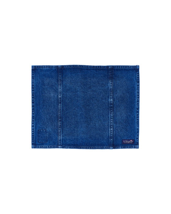 Denim bordstablett blå