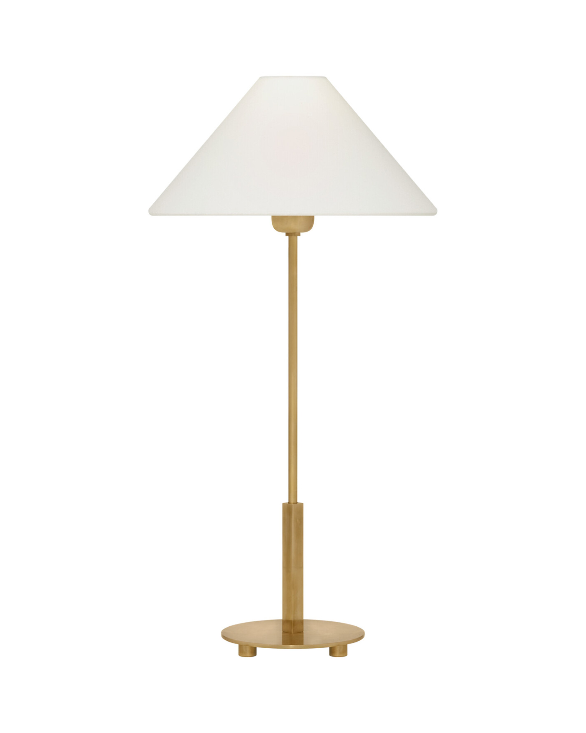 Hackney 24" bordslampa sladdlös antik mässing