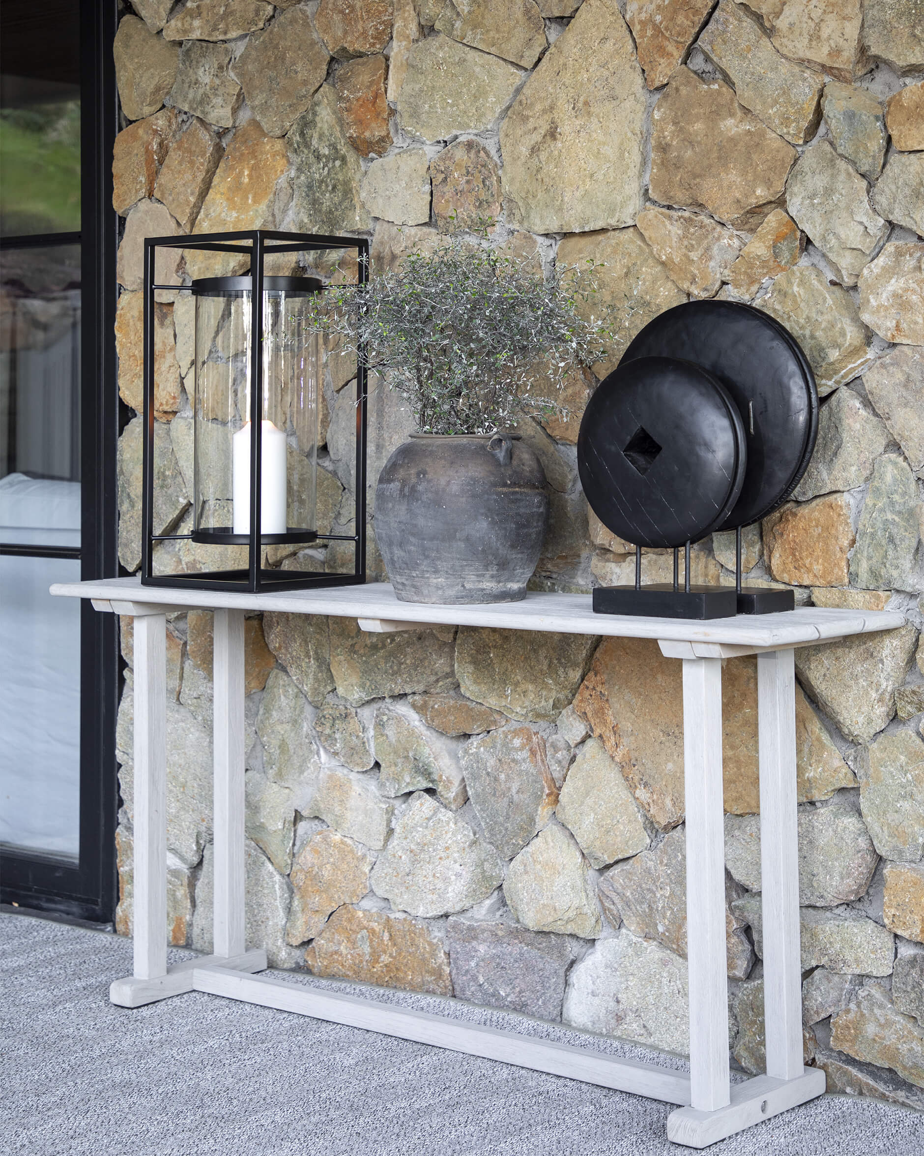 Palermo Console Table Charcoal