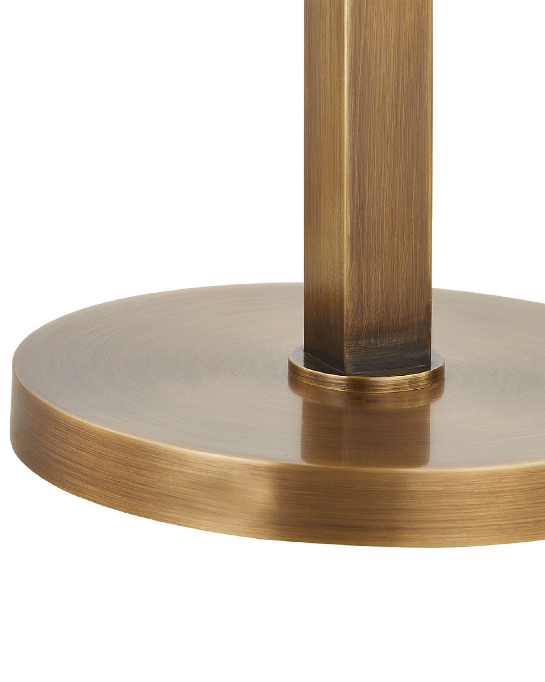 Clic brass table lamp
