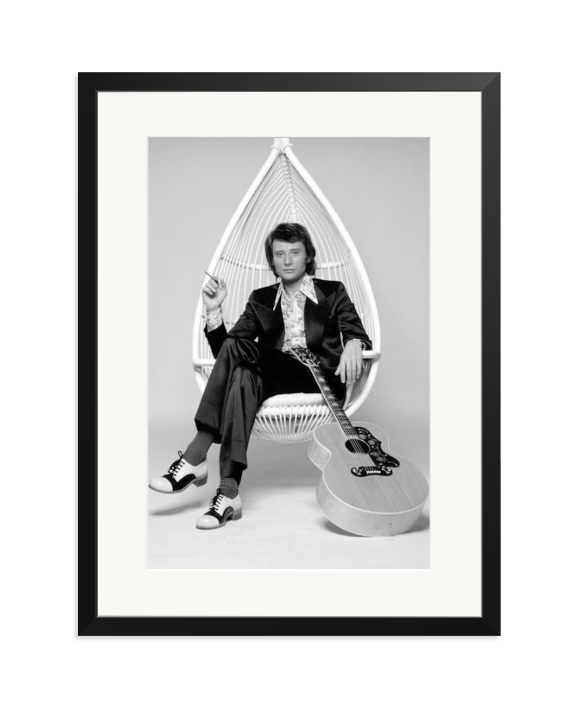 Johnny and his Guitar Black / XL