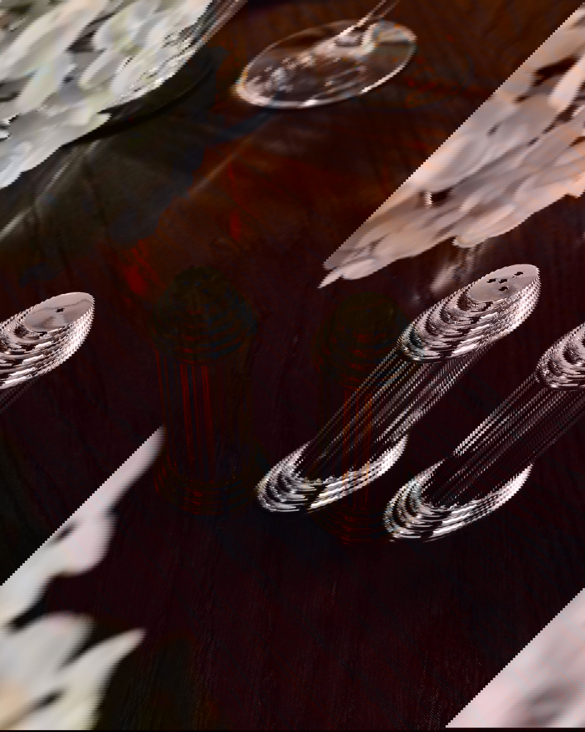 Abbey Column Salt And Pepper Shakers