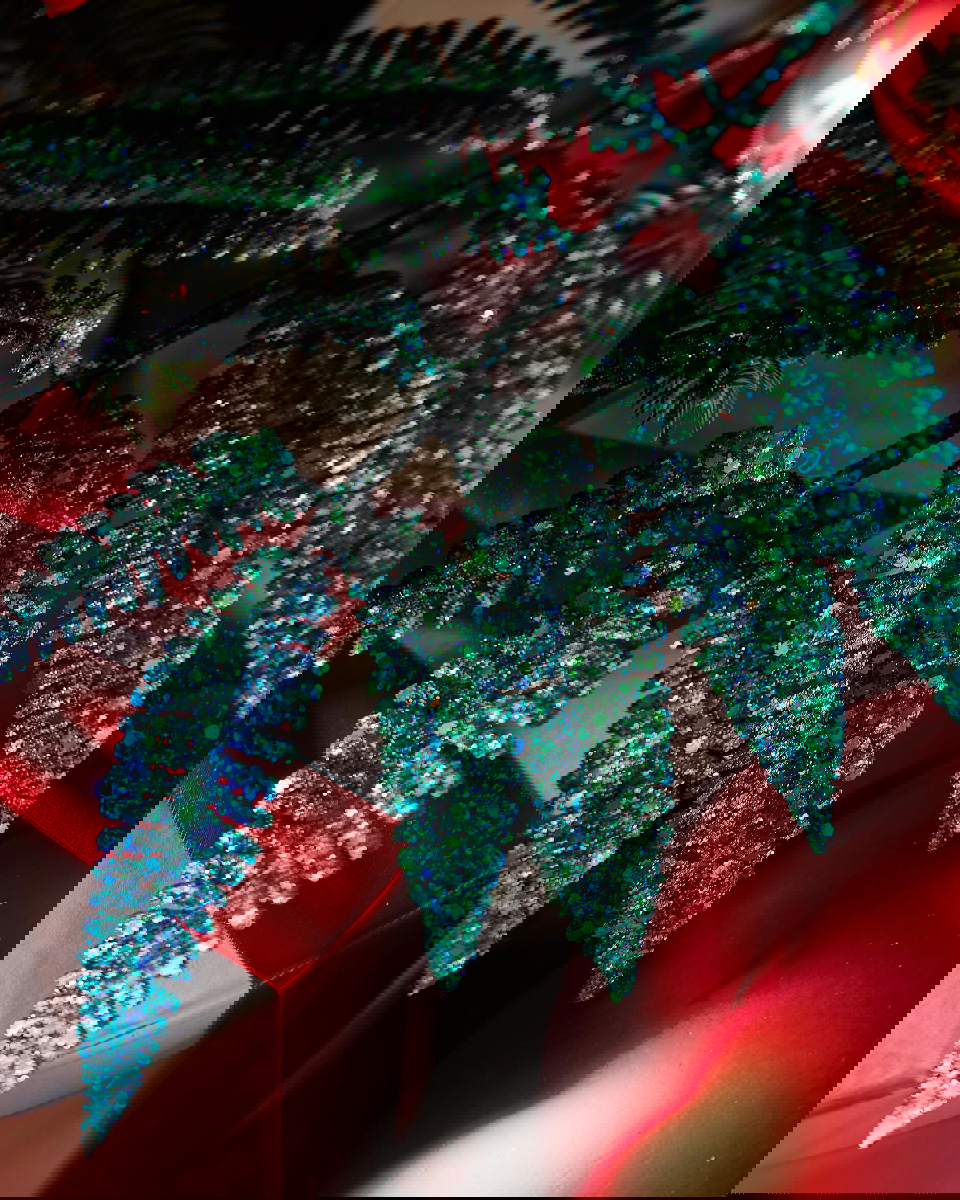 Noemi Branch Christmas Decoration Blue/Green