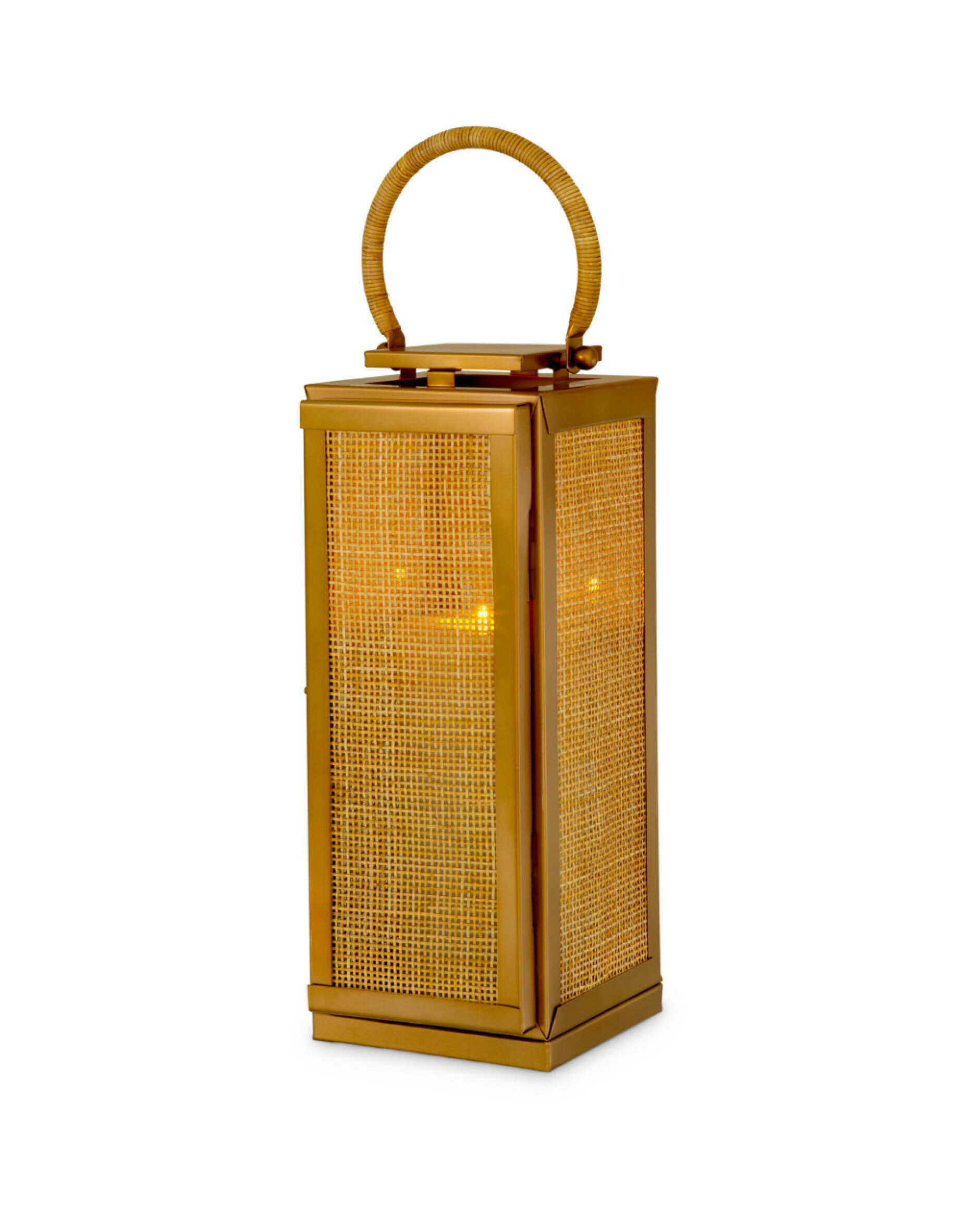 Georgian kynttilälyhty messinki