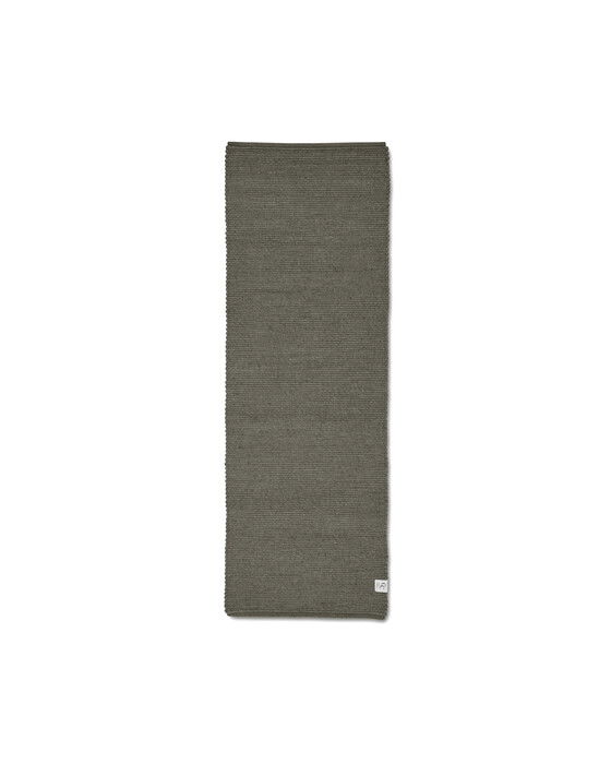 merino gångmatta mörkgrön