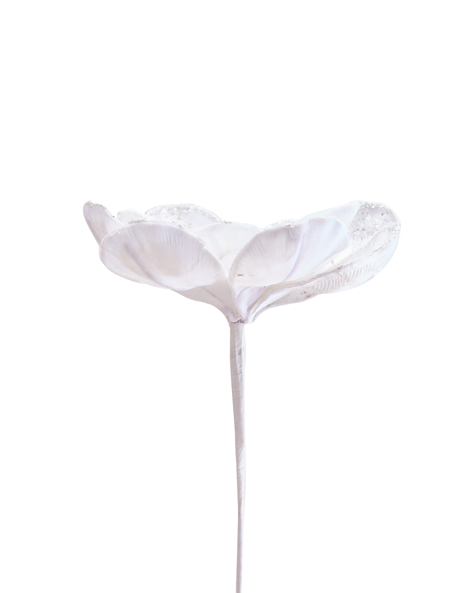 Magnolia Pearl Decorative Branch White