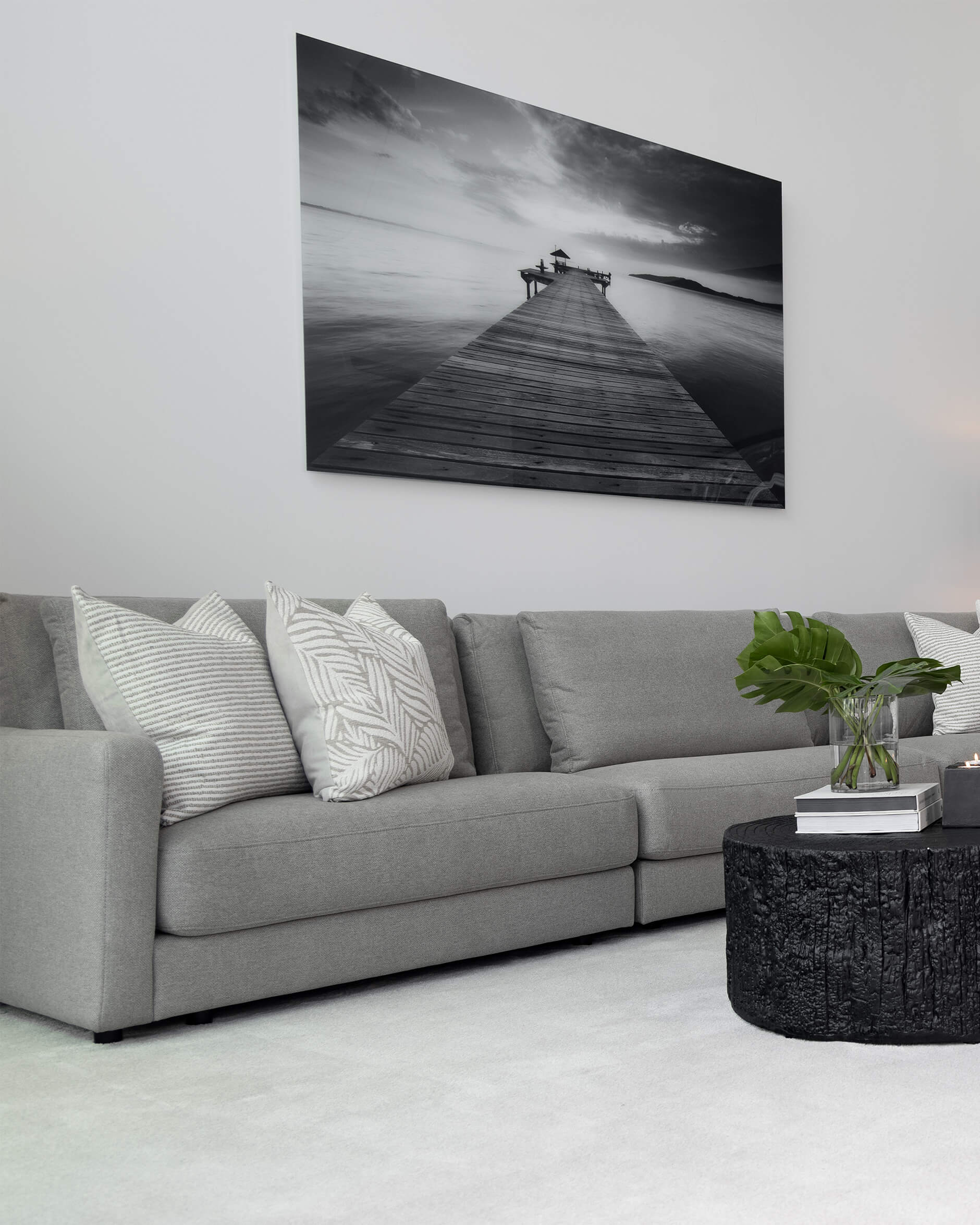 Nomad Leaf kuddfodral natural