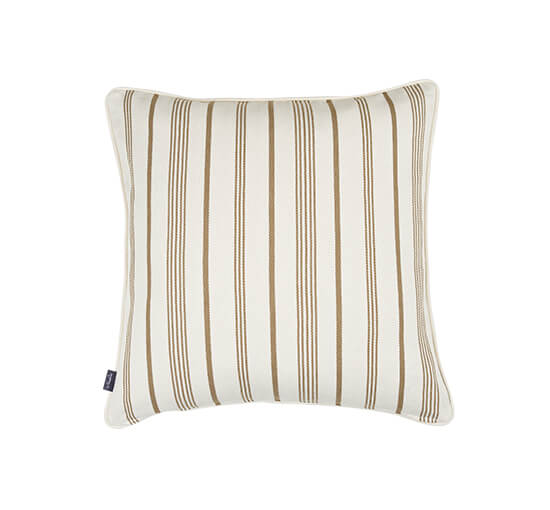 Beige - Glenda Cushion Cover Beige/White