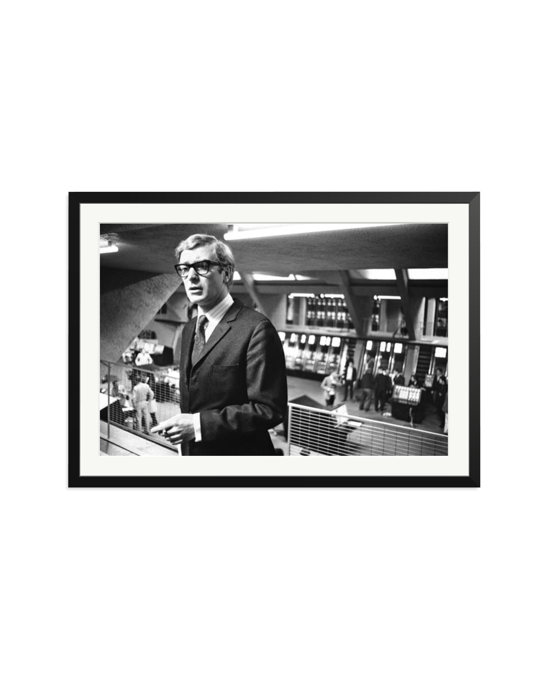 Michael Caine at Pinewood Studios Black / XXL