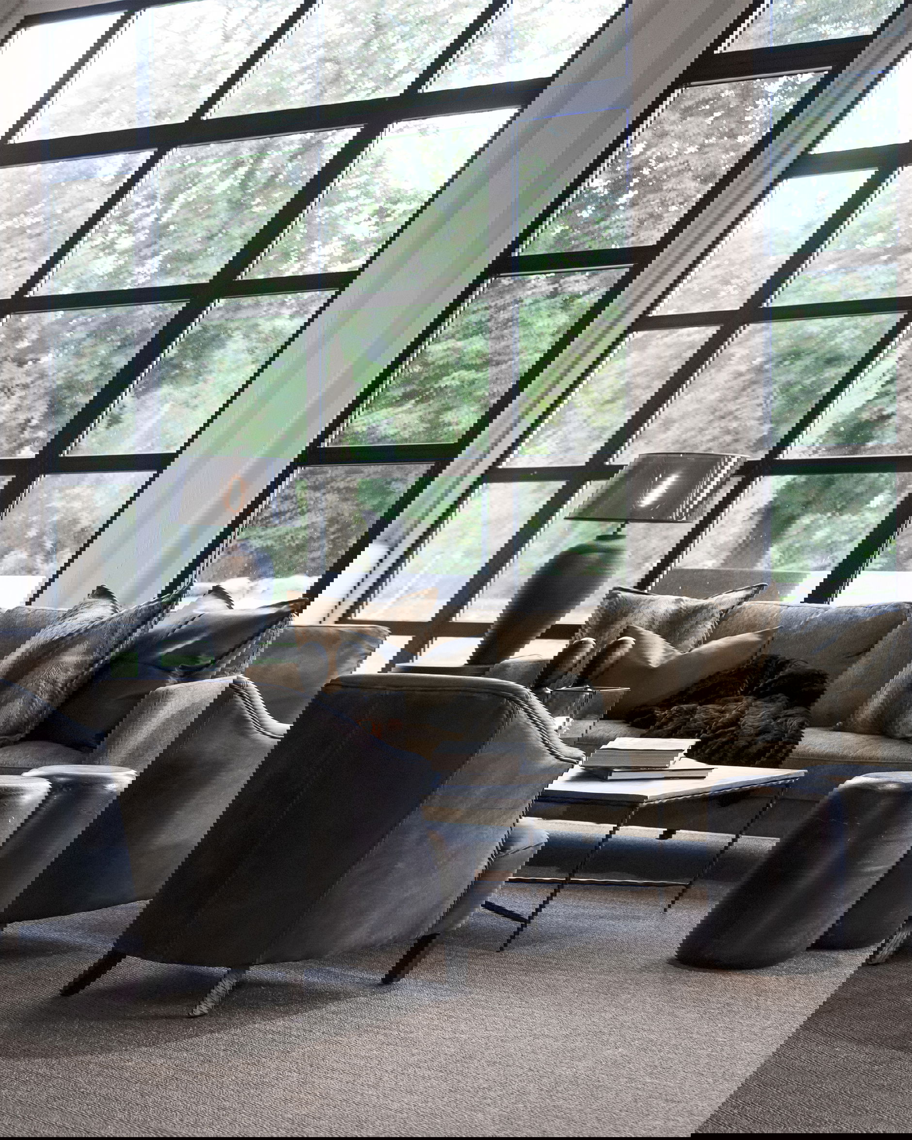 Andorra soffa 3-sits grå