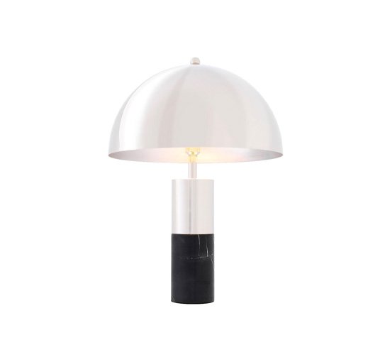 Nickel - Flair Table Lamp Brass