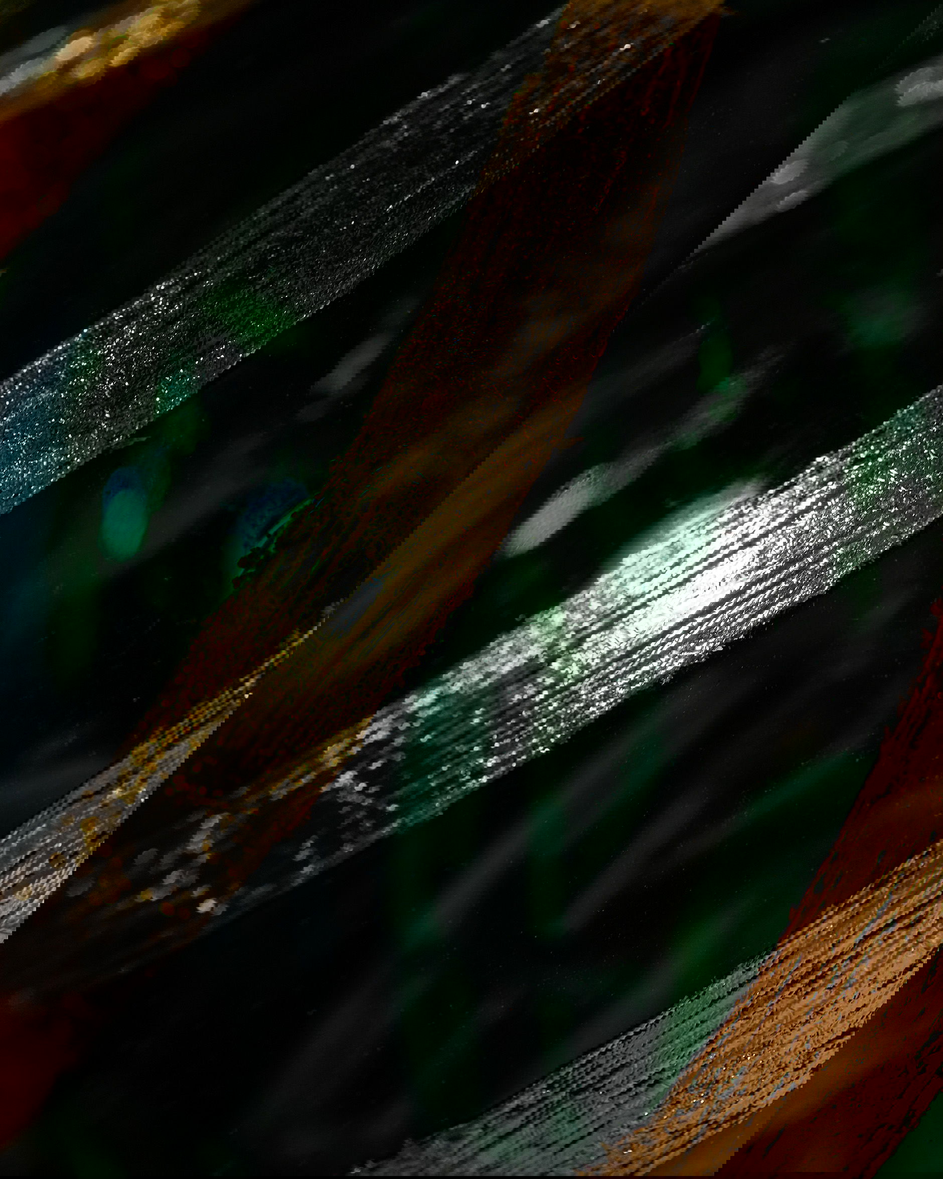 Noble Deer Bauble Green 10cm