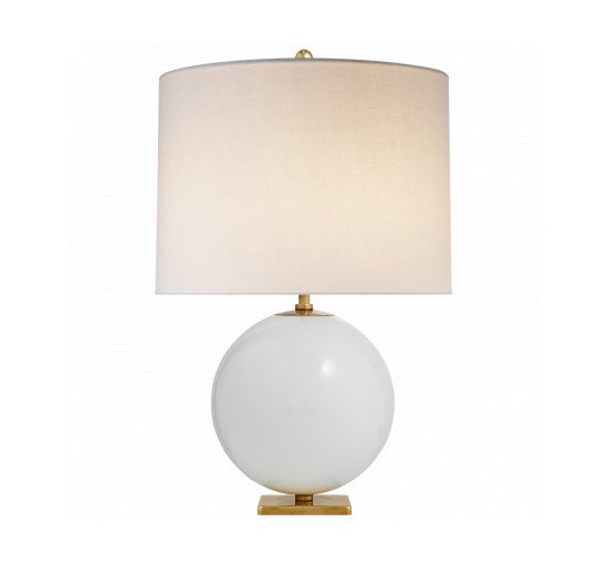 Cream - Elsie Table Lamp Blush