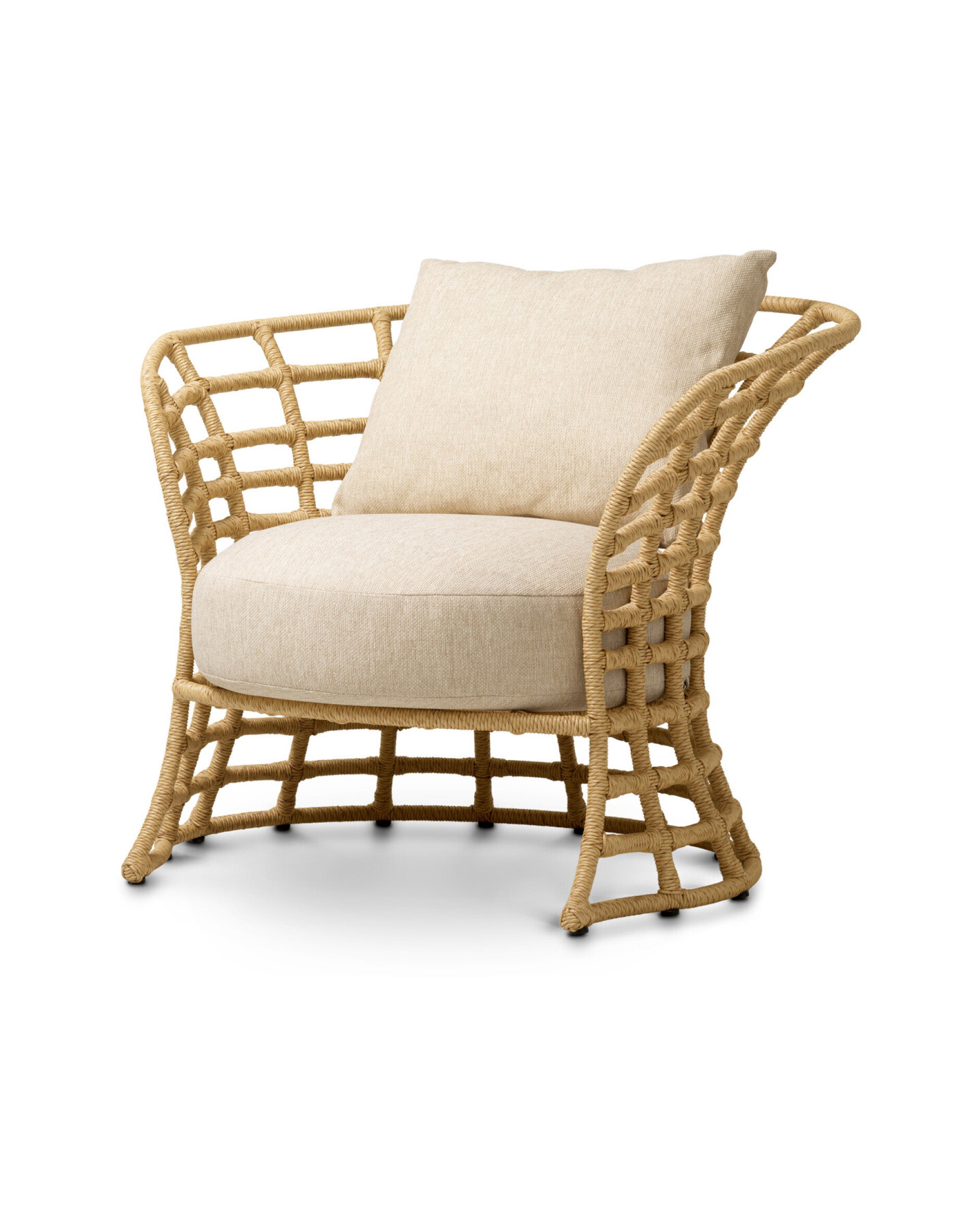 Paxton rattan armchair