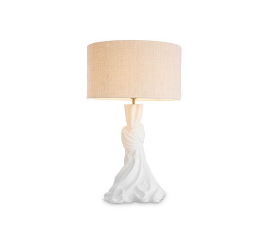 null - Banyan Table Lamp White