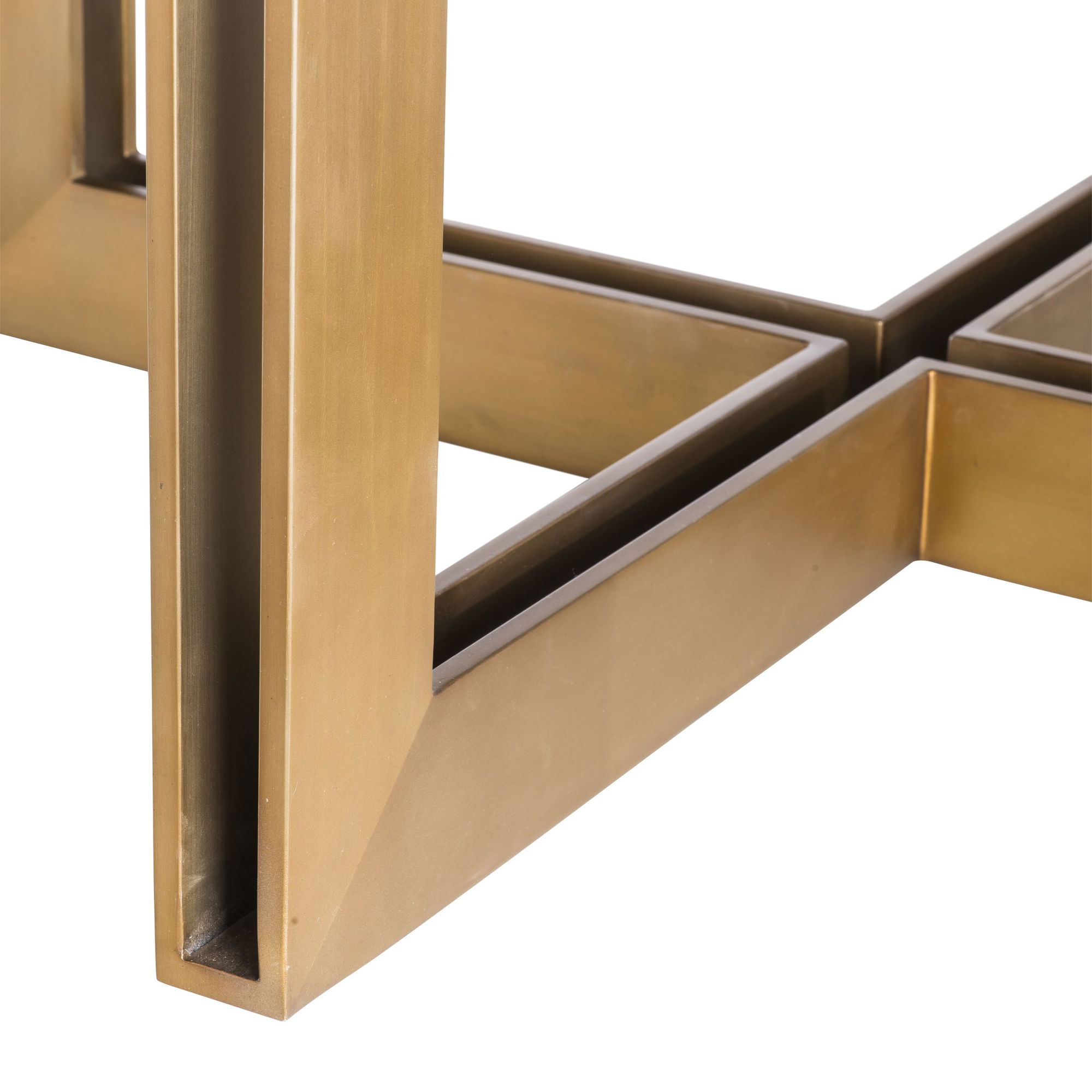 Melchior oval matbord mässing