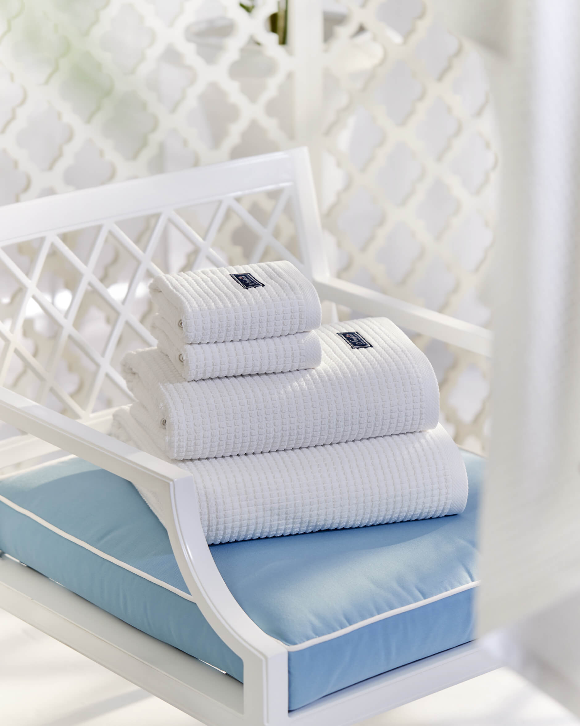 Fisher Island handduk vit