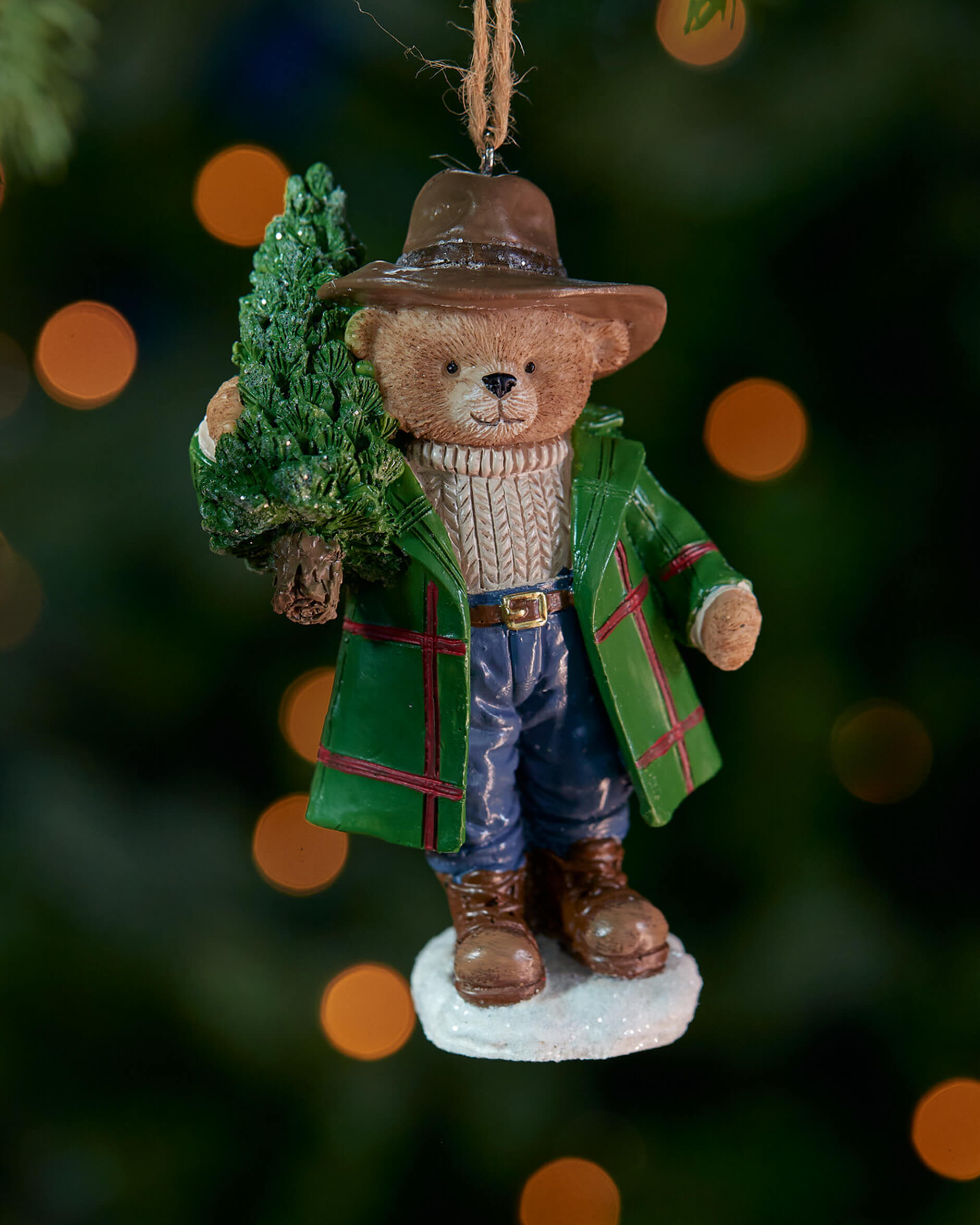 Desmond björn julgransdekoration