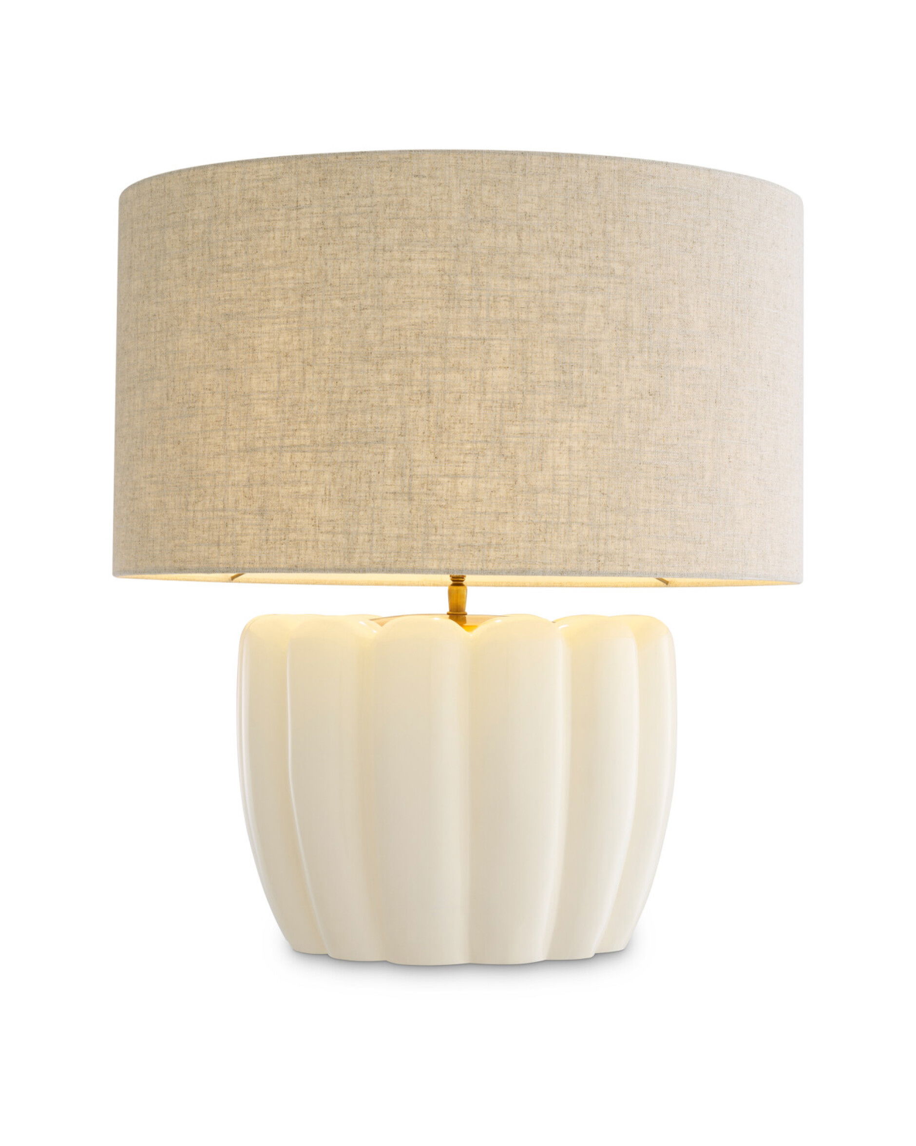 Barocco Table Lamp White