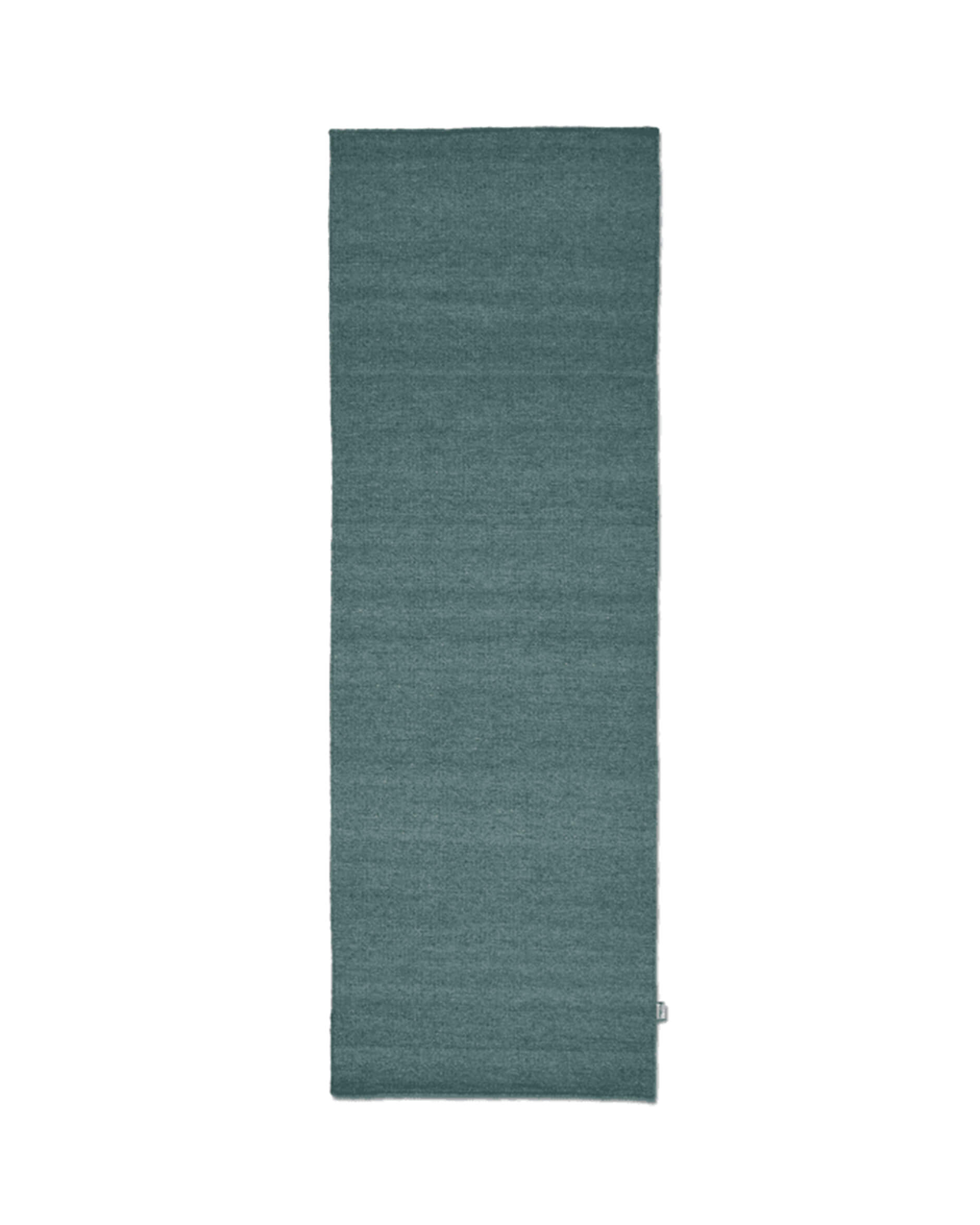 Plain gångmatta teal