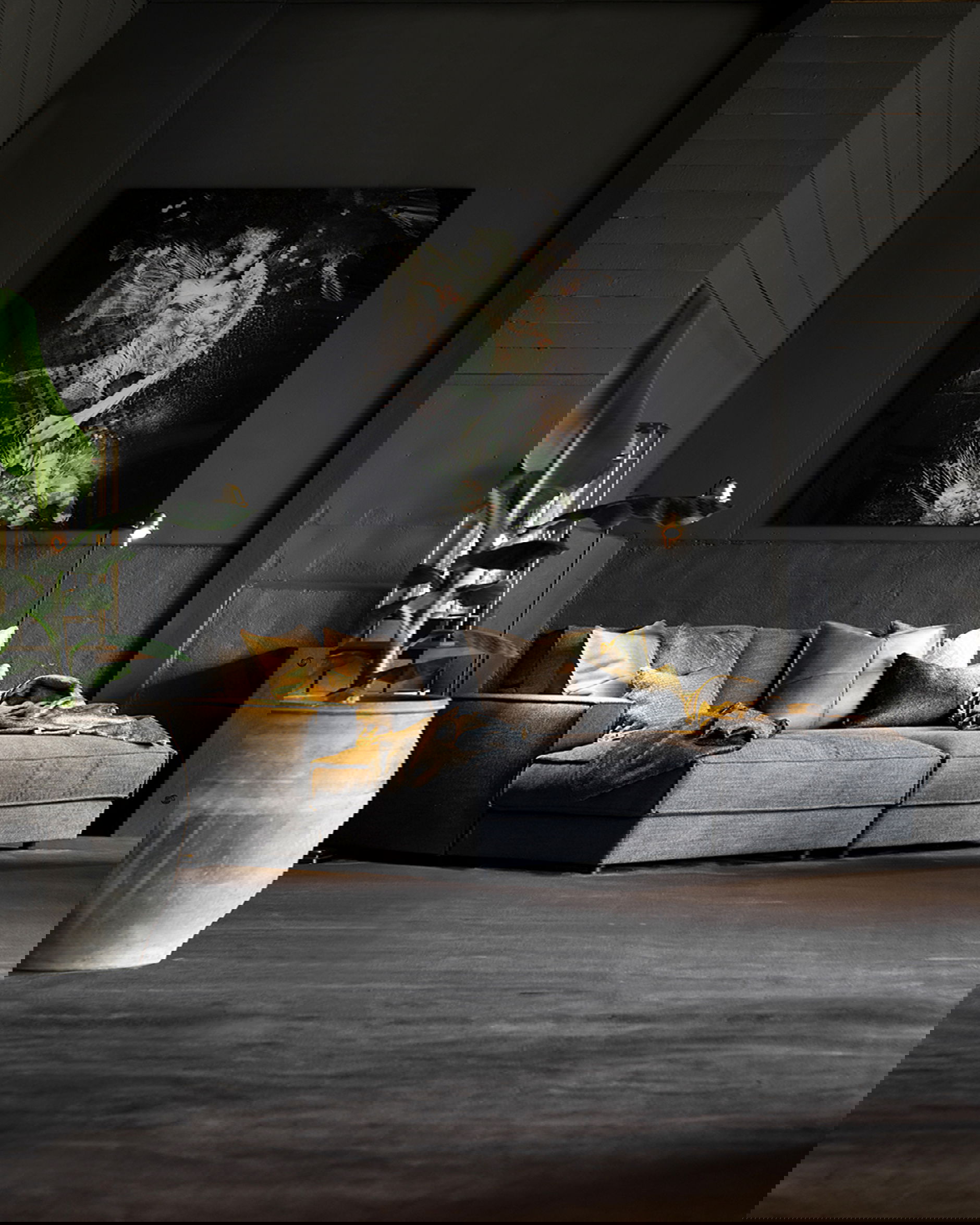 Montana schäslong quiet anthracite vänster